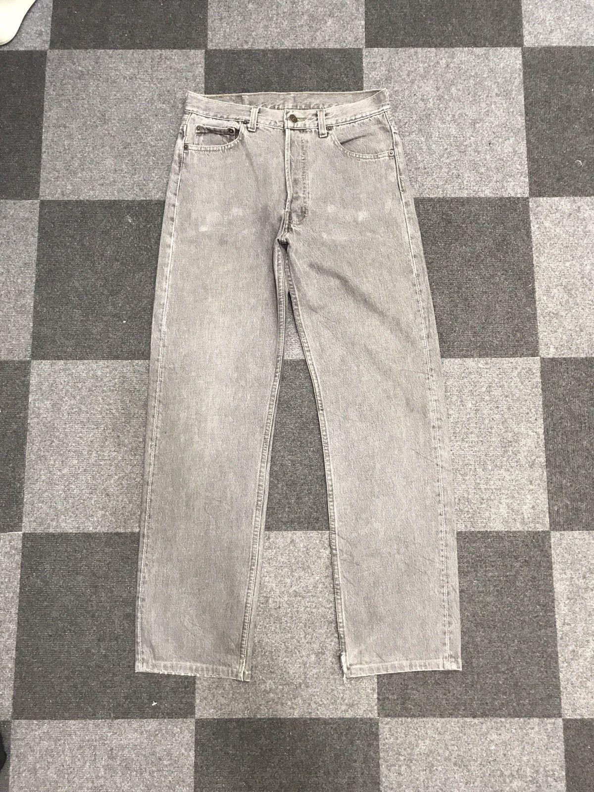 Levi's VL213 Vintage Levis 501 Black Wash Jeans Size US 29 - 1 Thumbnail