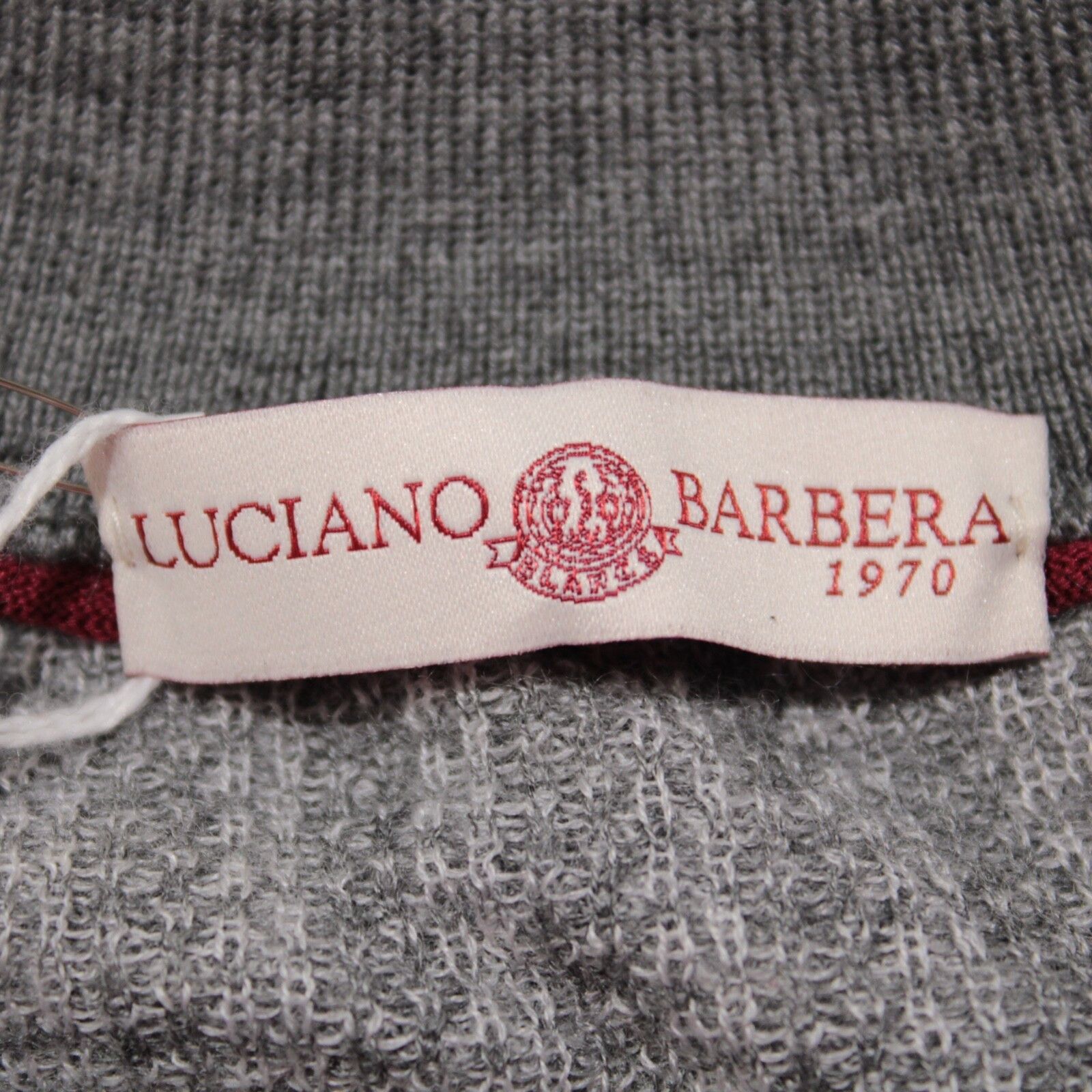 Luciano Barbera Luciano Barbera Sweater Size US M in Gray Size US M / EU 48-50 / 2 - 6 Thumbnail