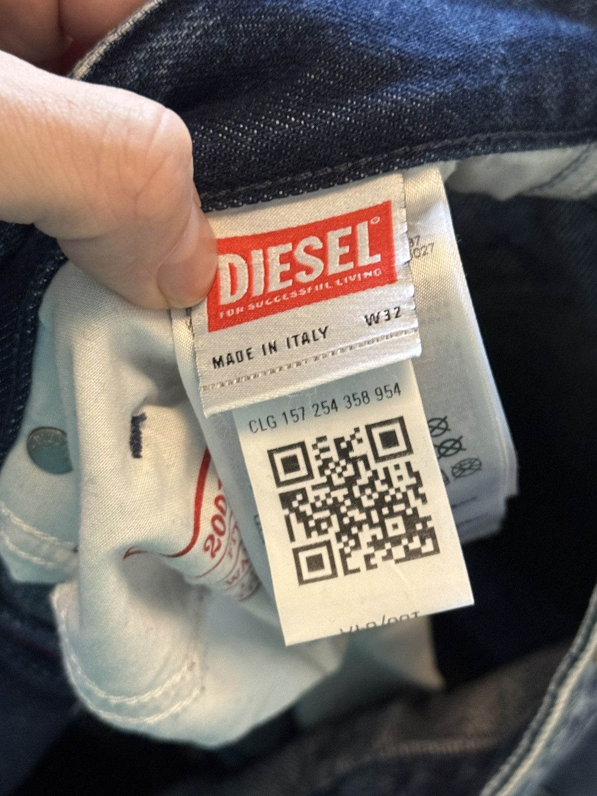 Diesel Diesel 2001 D-Macro Size 32 Size US 32 / EU 48 - 4 Thumbnail