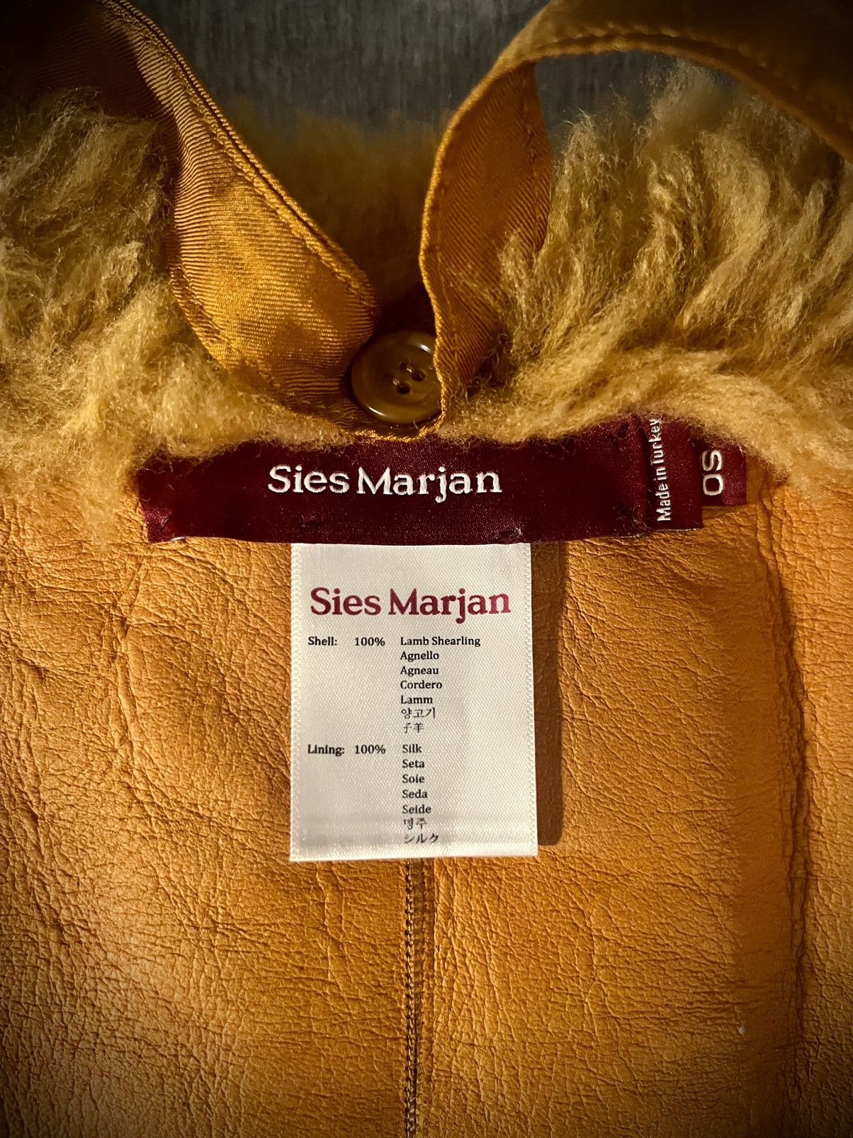 Sies Marjan Sies Marjan Jordi Shearling Shrug Size ONE SIZE - 3 Thumbnail