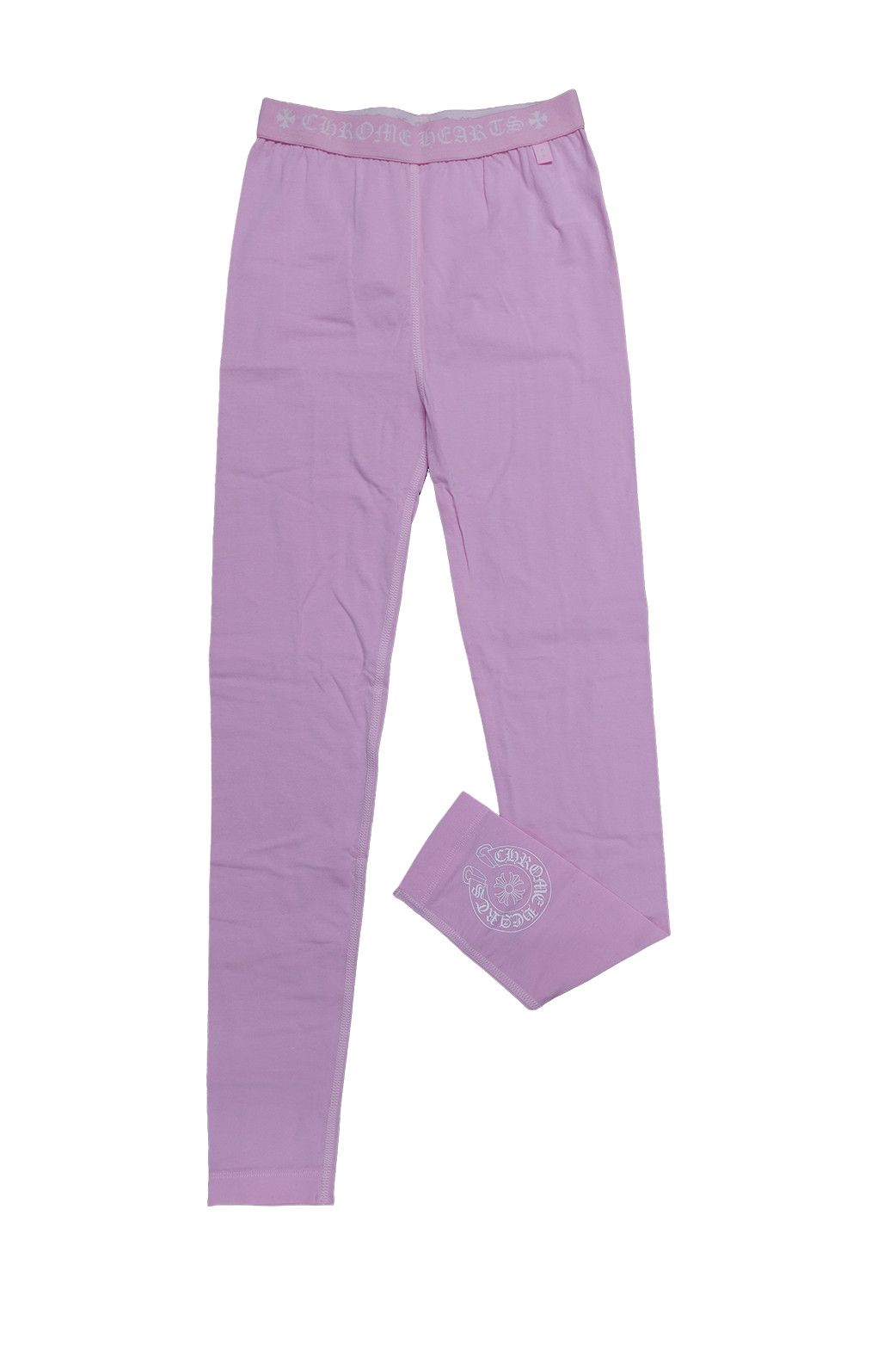 Chrome Hearts CHROME HEARTS HORSESHOE LEGGINGS PINK Size 26" / US 2 / IT 38 - 1 Thumbnail