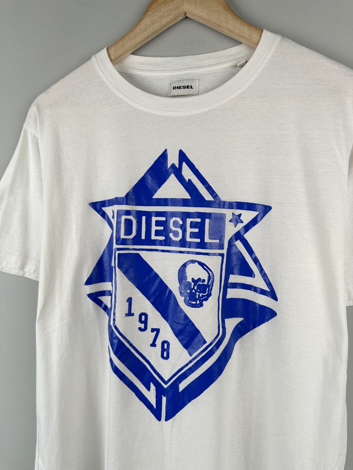 Diesel Diesel Box Logo Skull Tee Size US XL / EU 56 / 4 - 2 Thumbnail