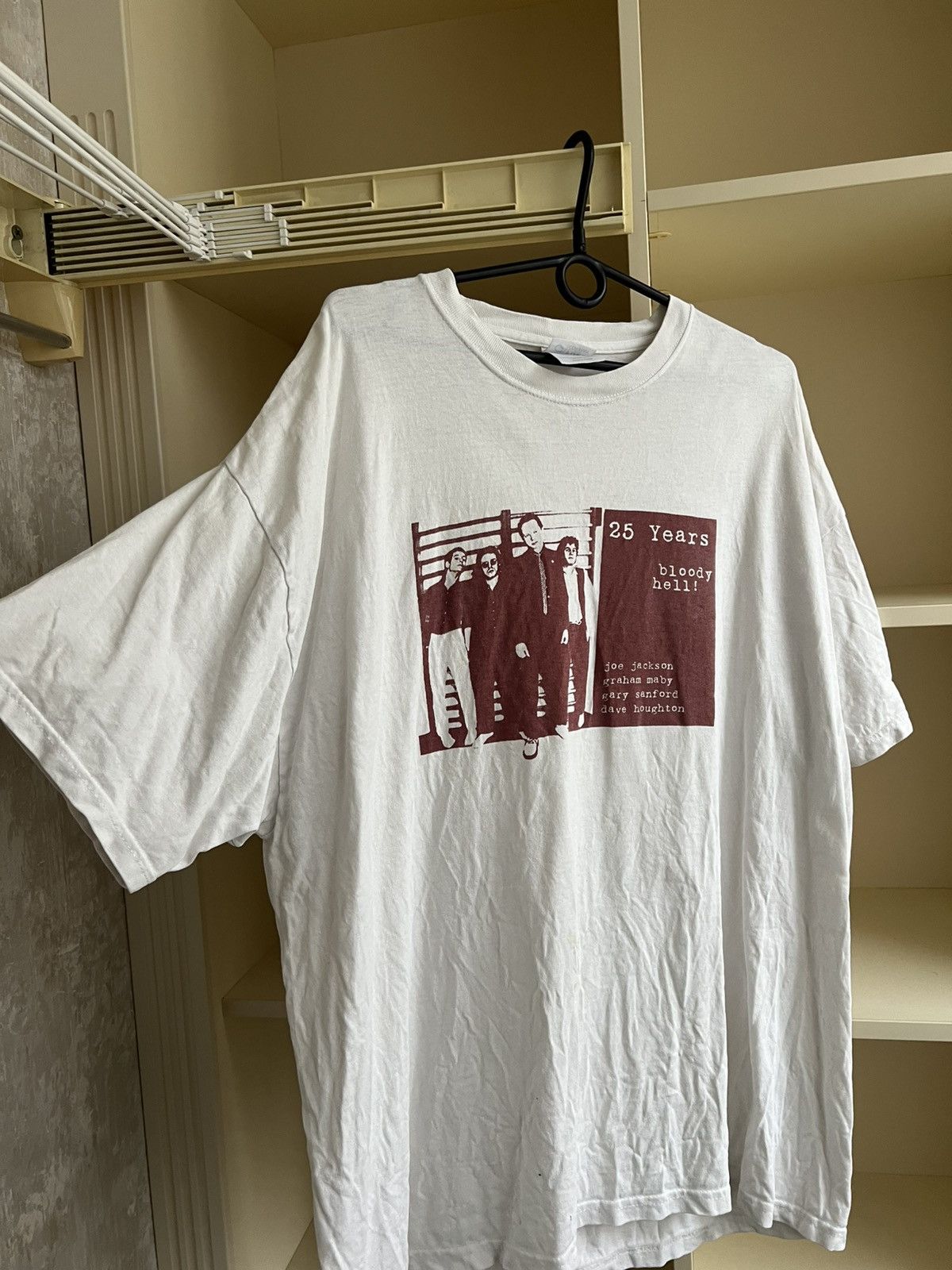 Band Tees Vintage Joe Jackson Band Shirt “25 Years bloody hell!” Tee Size US XL / EU 56 / 4 - 7 Thumbnail