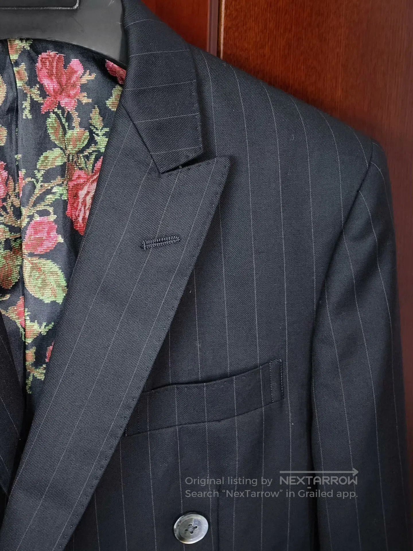 Custom Tailored Italian Wool Blazer.