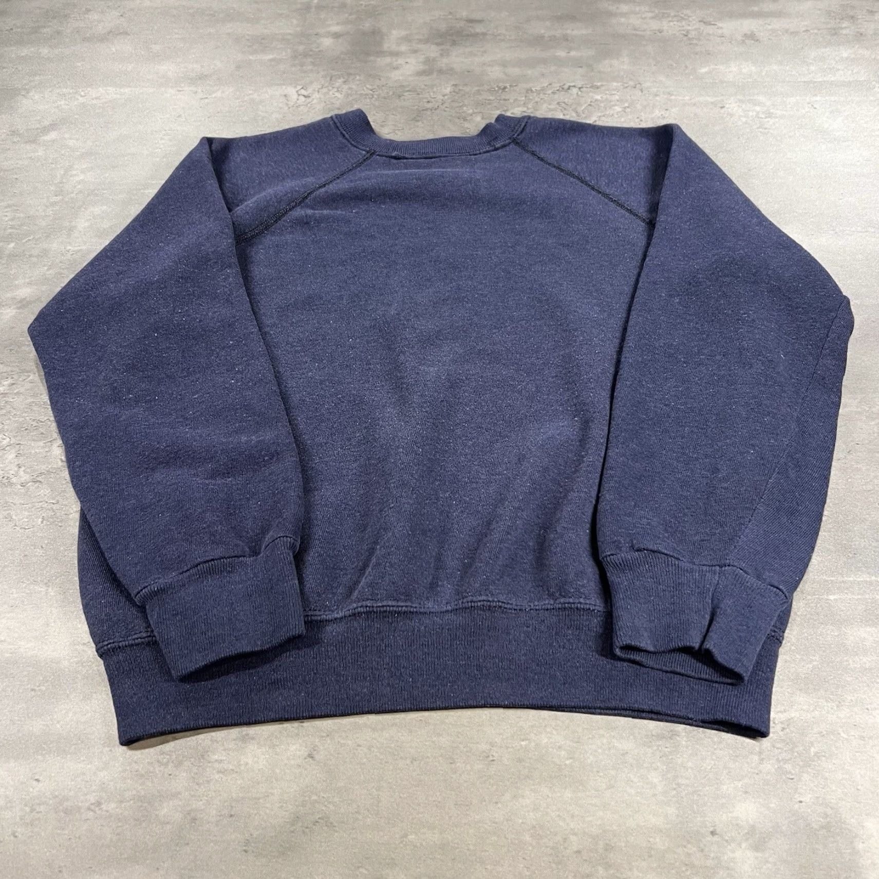Velva Sheen VINTAGE US Naval Academy Sweatshirt Men's S Blue Print Army Size US S / EU 44-46 / 1 - 4 Thumbnail