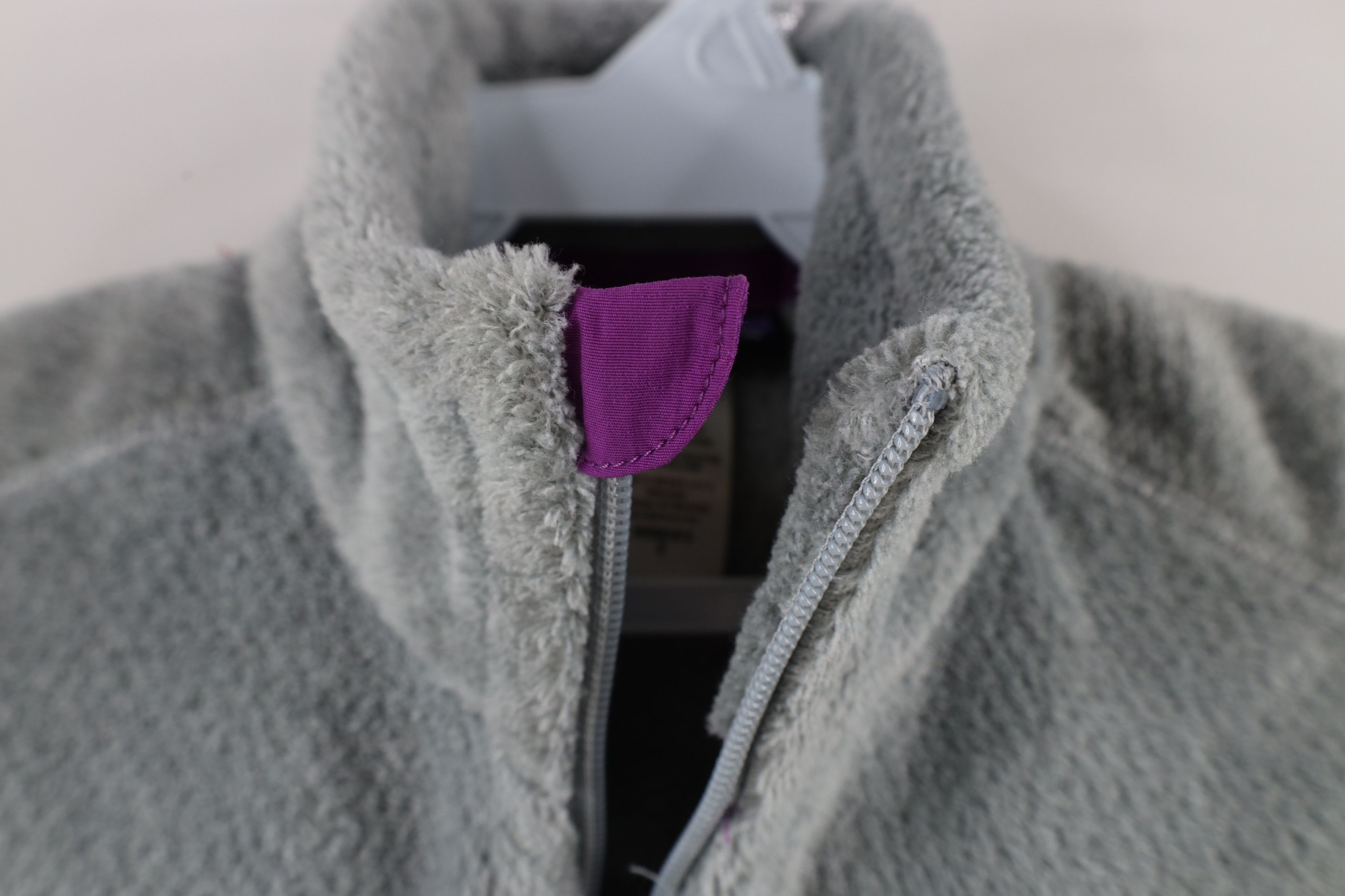 Patagonia × Vintage Patagonia Box Logo Re Tool Fleece Vest Jacket Gray Purple Size S / US 4 / IT 40 - 7 Thumbnail