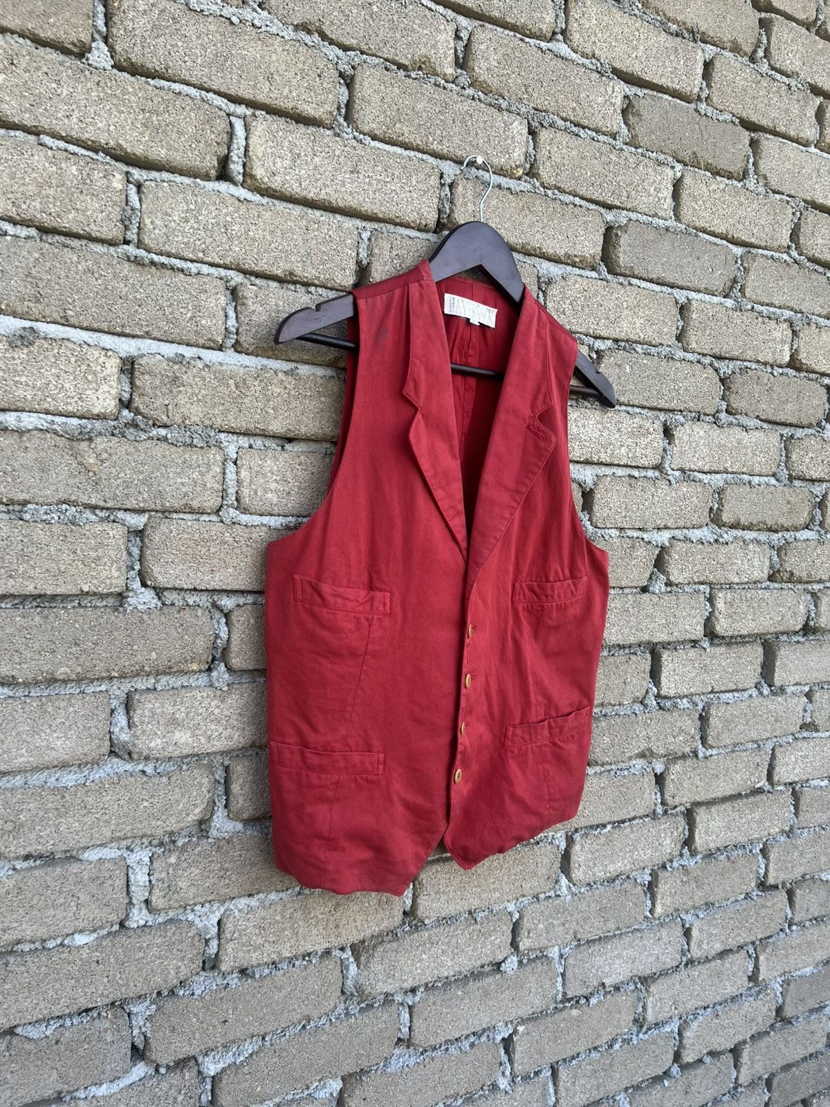 Haversack Haversack Button Up Vest Red Colour Size US L / EU 52-54 / 3 - 4 Thumbnail