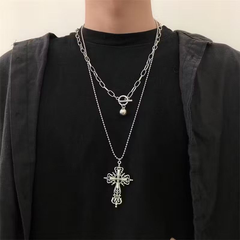 Jewelry Gothic Cross Necklace Size ONE SIZE - 2 Thumbnail