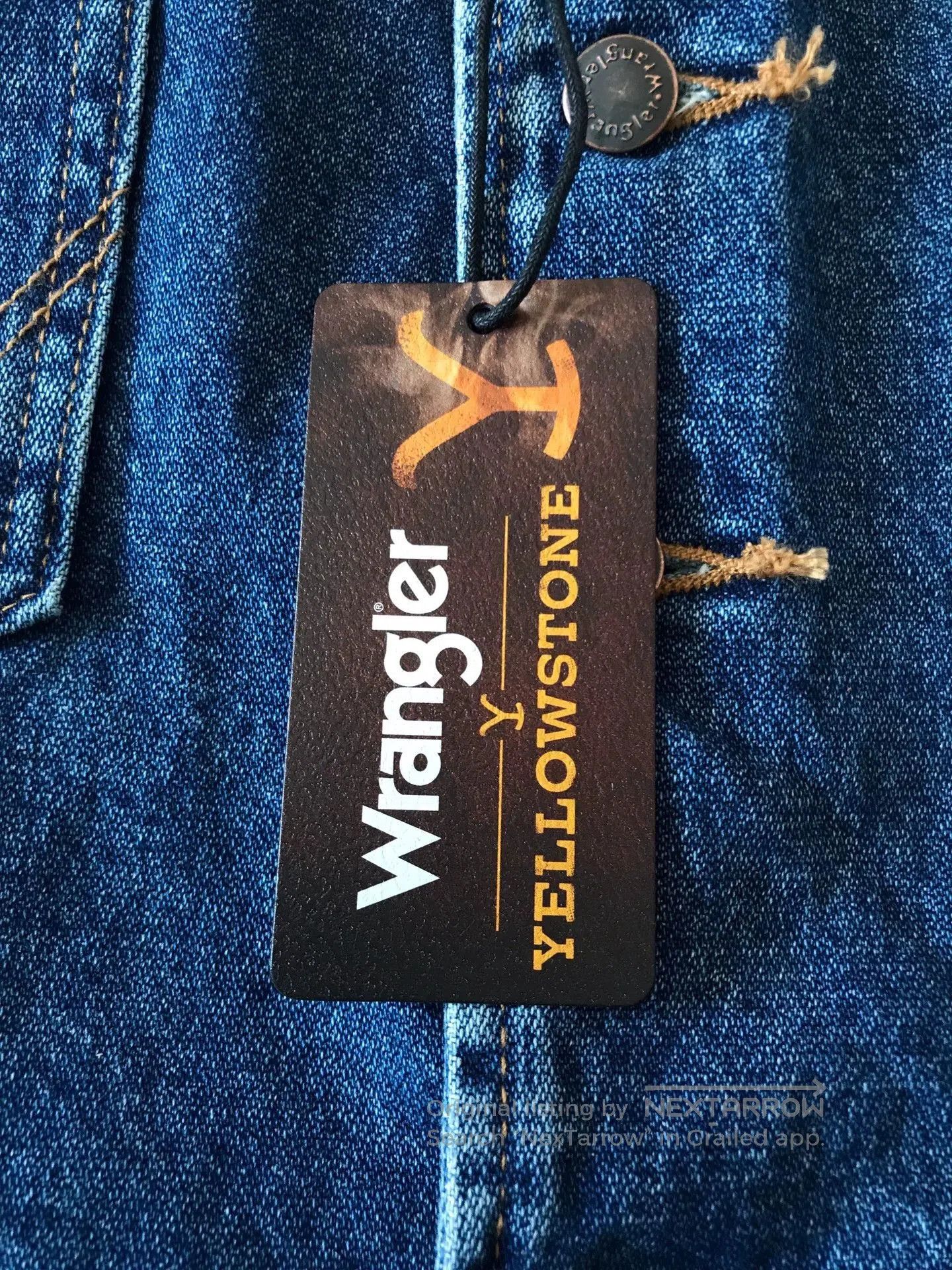 Wrangler Wrangler x Yellowstone Western Denim Vest. Size US XL / EU 56 / 4 - 7 Thumbnail