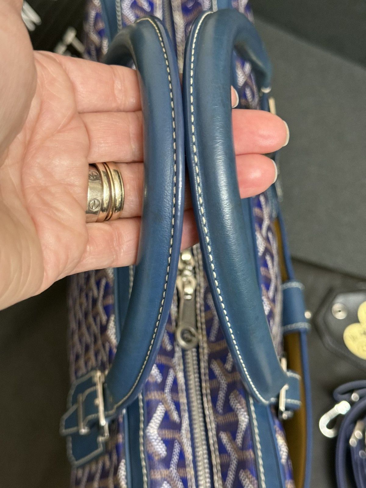 Goyard Goyard Blue Ambassade briefcase Size ONE SIZE - 25 Thumbnail
