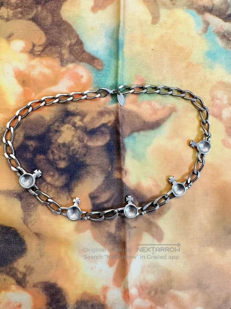 Vivienne Westwood Vivienne Westwood 90s Vintage Saturn Choker. Size ONE SIZE - 2 Thumbnail