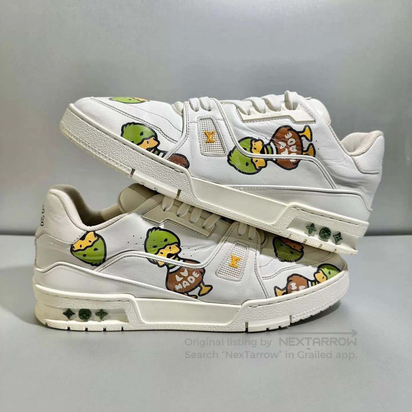Louis Vuitton White Multi. Size US 9 / EU 42 - 3 Thumbnail
