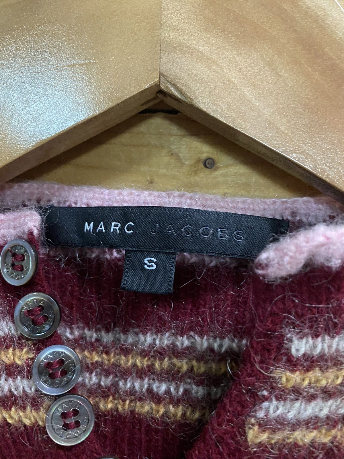 Designer × Marc Jacobs Marc jacobs stripes henley knitwear Size US S / EU 44-46 / 1 - 7 Thumbnail