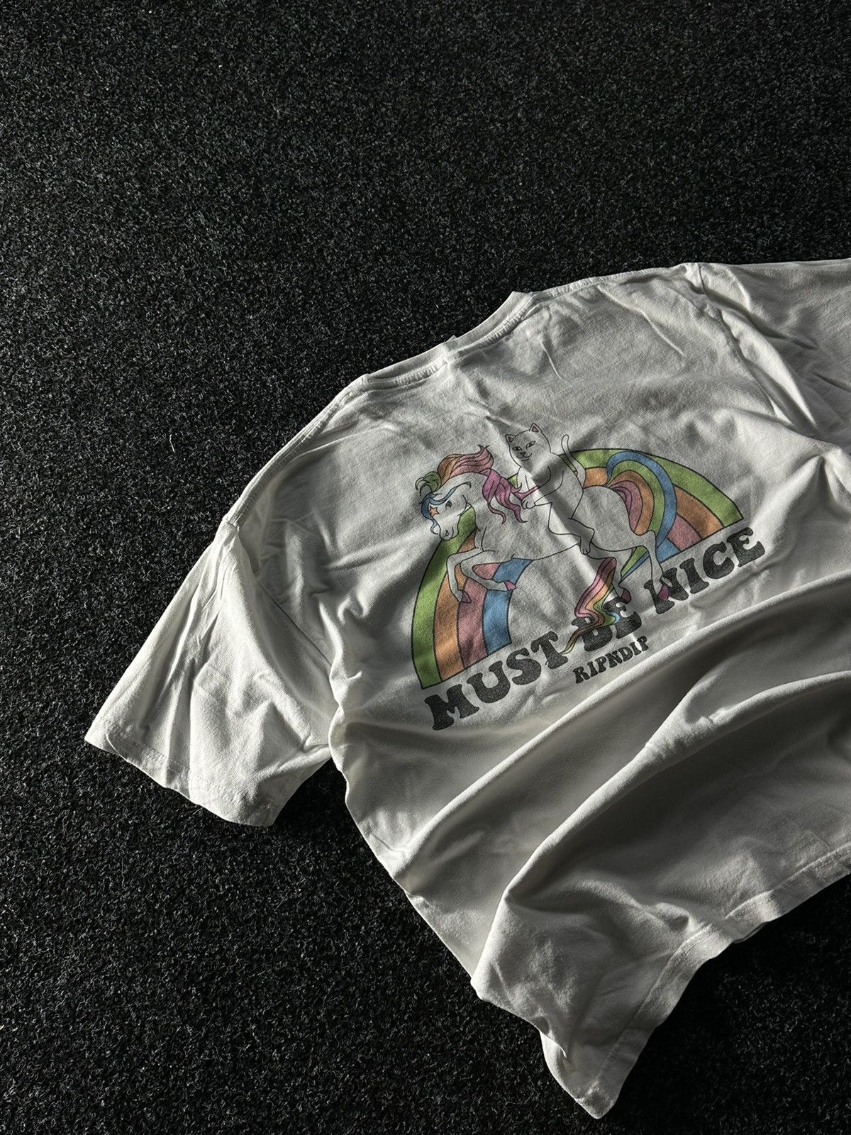 RIPNDIP × Vintage ❗️Vintage Rip n Dip Big logo cat rainbow Streetwear Skate Size US L / EU 52-54 / 3 - 2 Thumbnail
