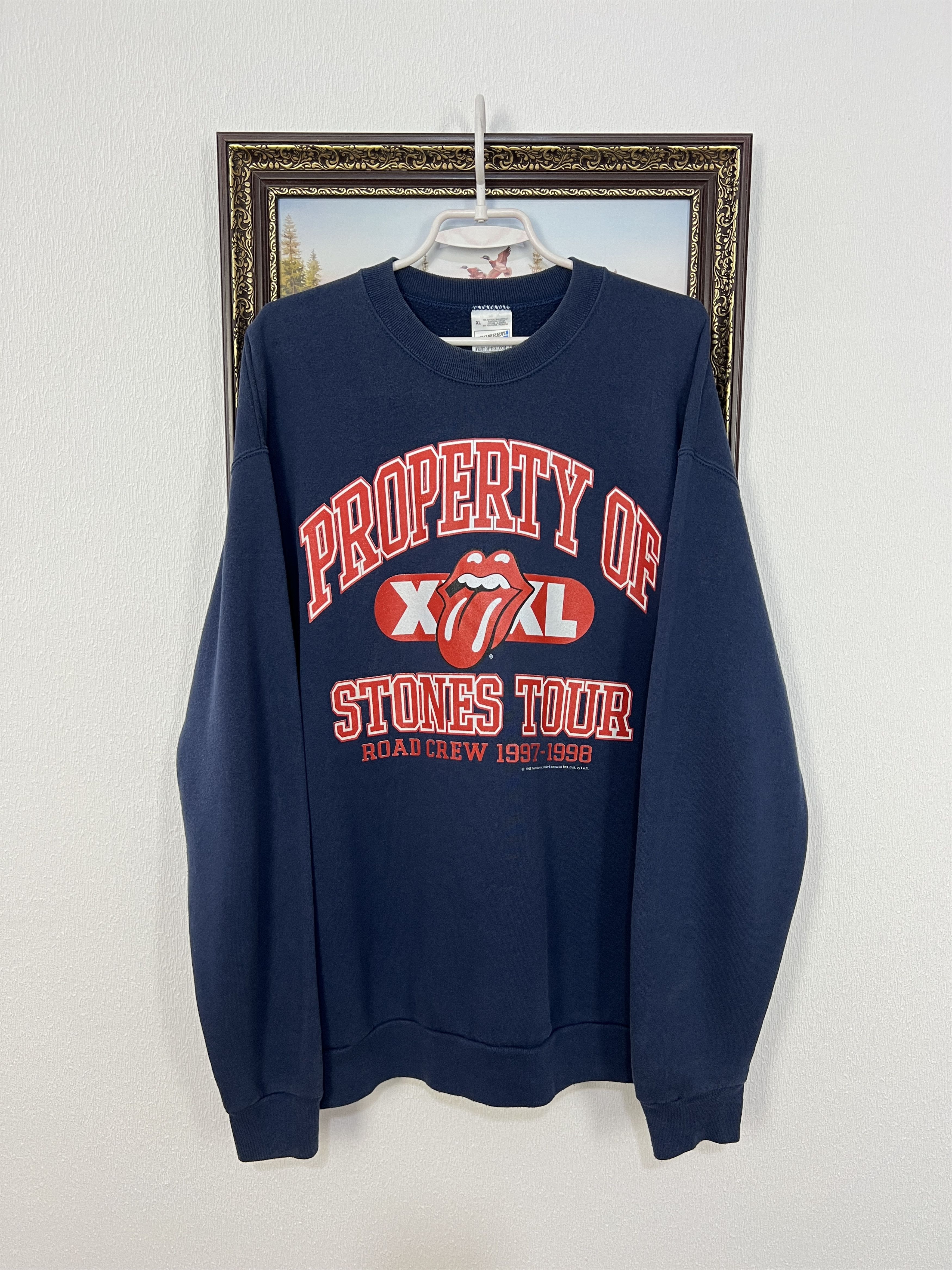 Vintage 90's Rolling Stones Property of Stones Sweatshirt