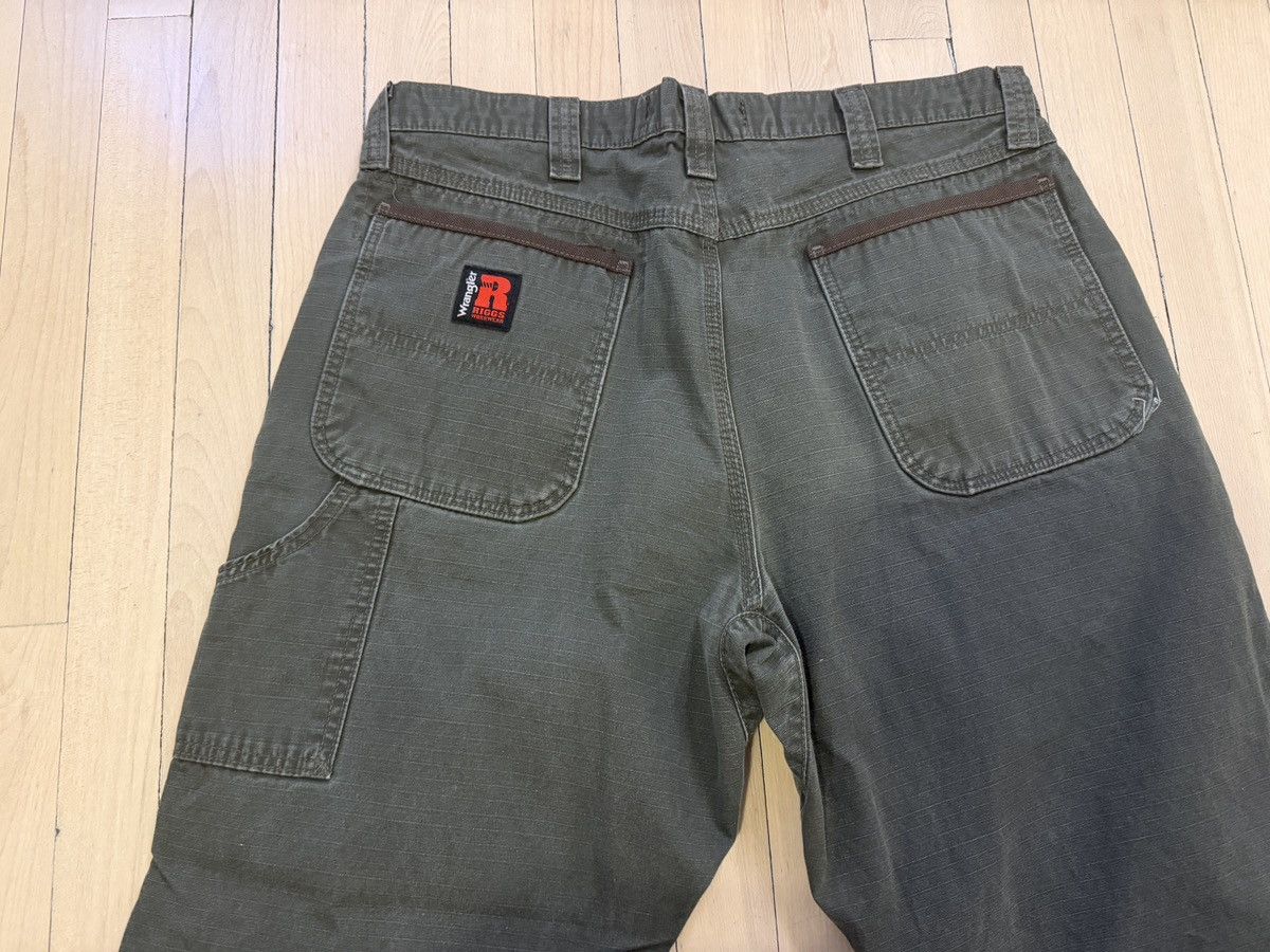 Wrangler Wrangler green workwear pants Size US 36 / EU 52 - 2 Thumbnail