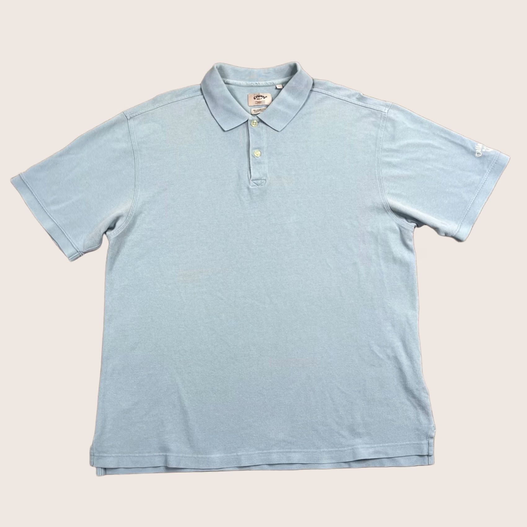 Callaway Callaway Polo Shirt Mens L Blue Short Sleeve Collared Golf Golfer Adults Size US L / EU 52-54 / 3 - 1 Thumbnail