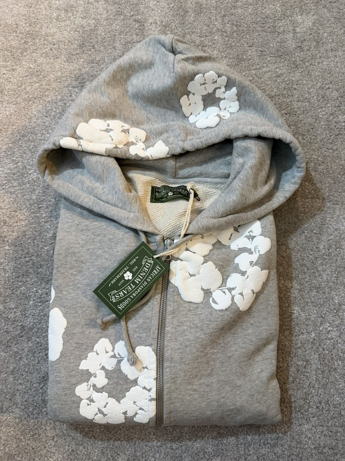 DENIM TEARS Hoodie ZIP DENIM TEARS Size US XL / EU 56 / 4 - 2 Thumbnail