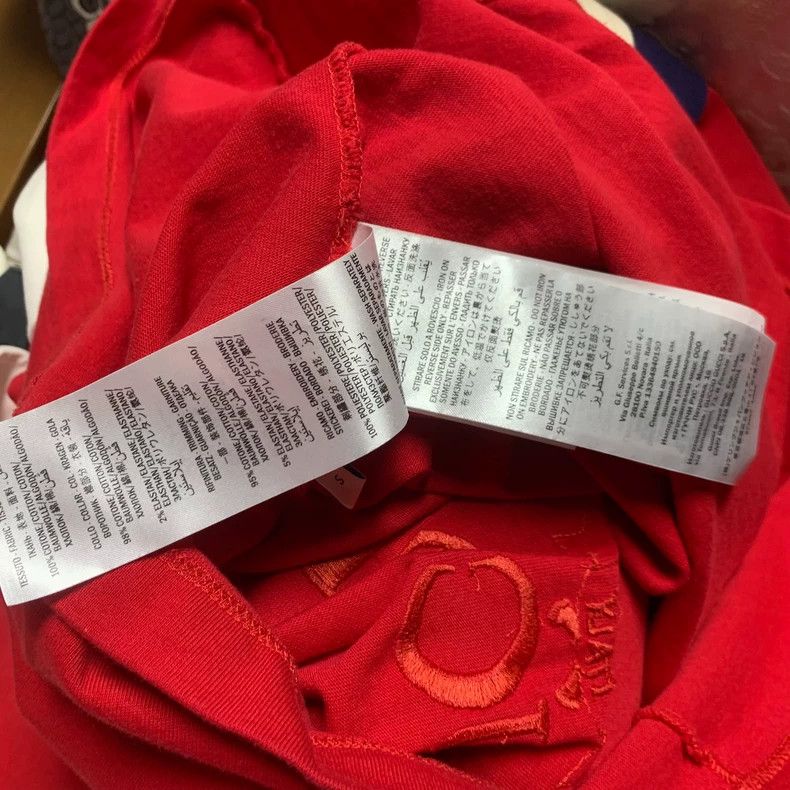 Gucci Gucci Red tennis racket logo embroidery long sleeves 2502-N Size US S / EU 44-46 / 1 - 6 Thumbnail