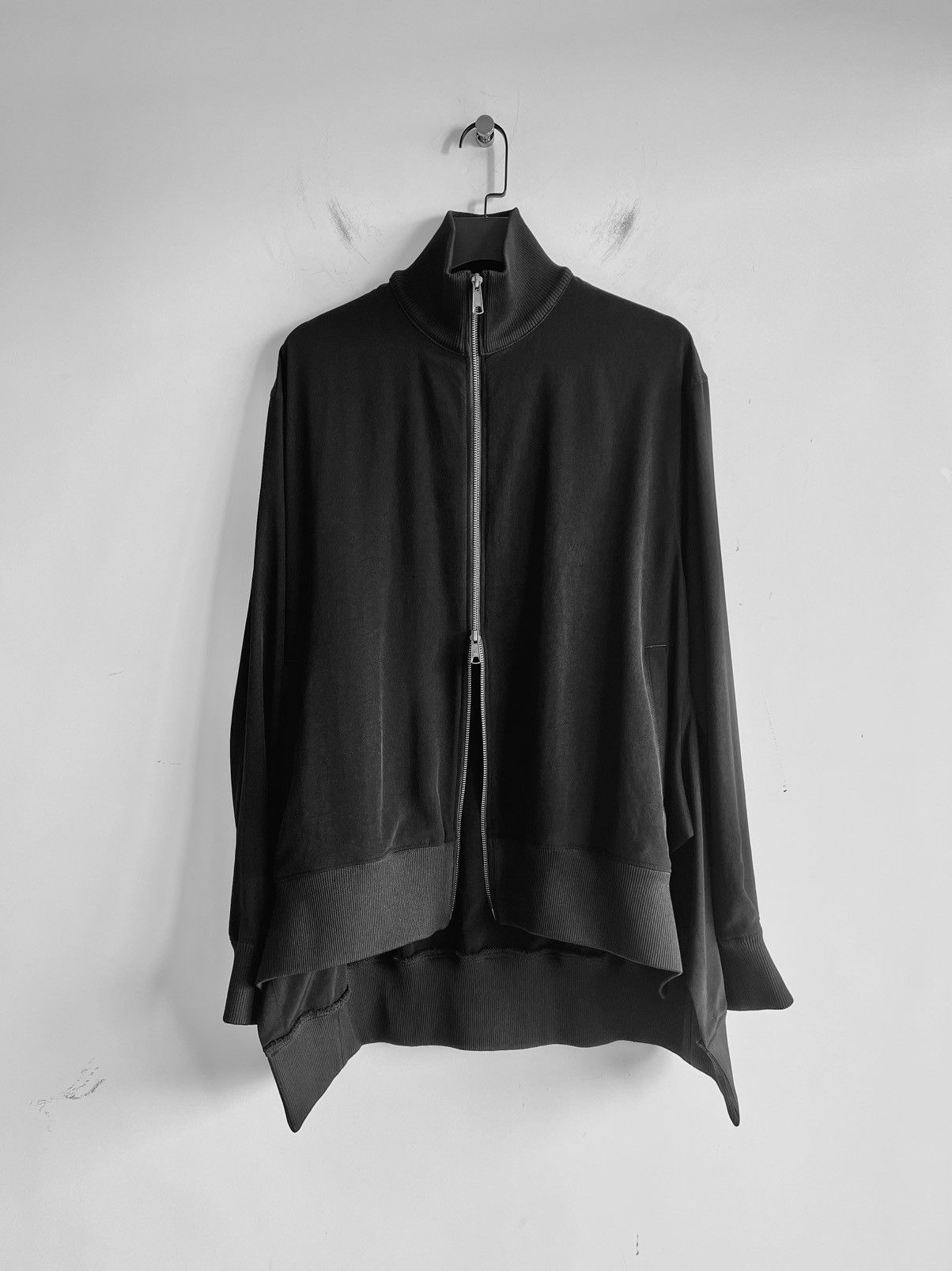 Ground Y × Yohji Yamamoto Yohji Yamamoto Ground Y - CURVED HEMLINE TRACKSUIT JACKET Size US L / EU 52-54 / 3 - 16 Thumbnail