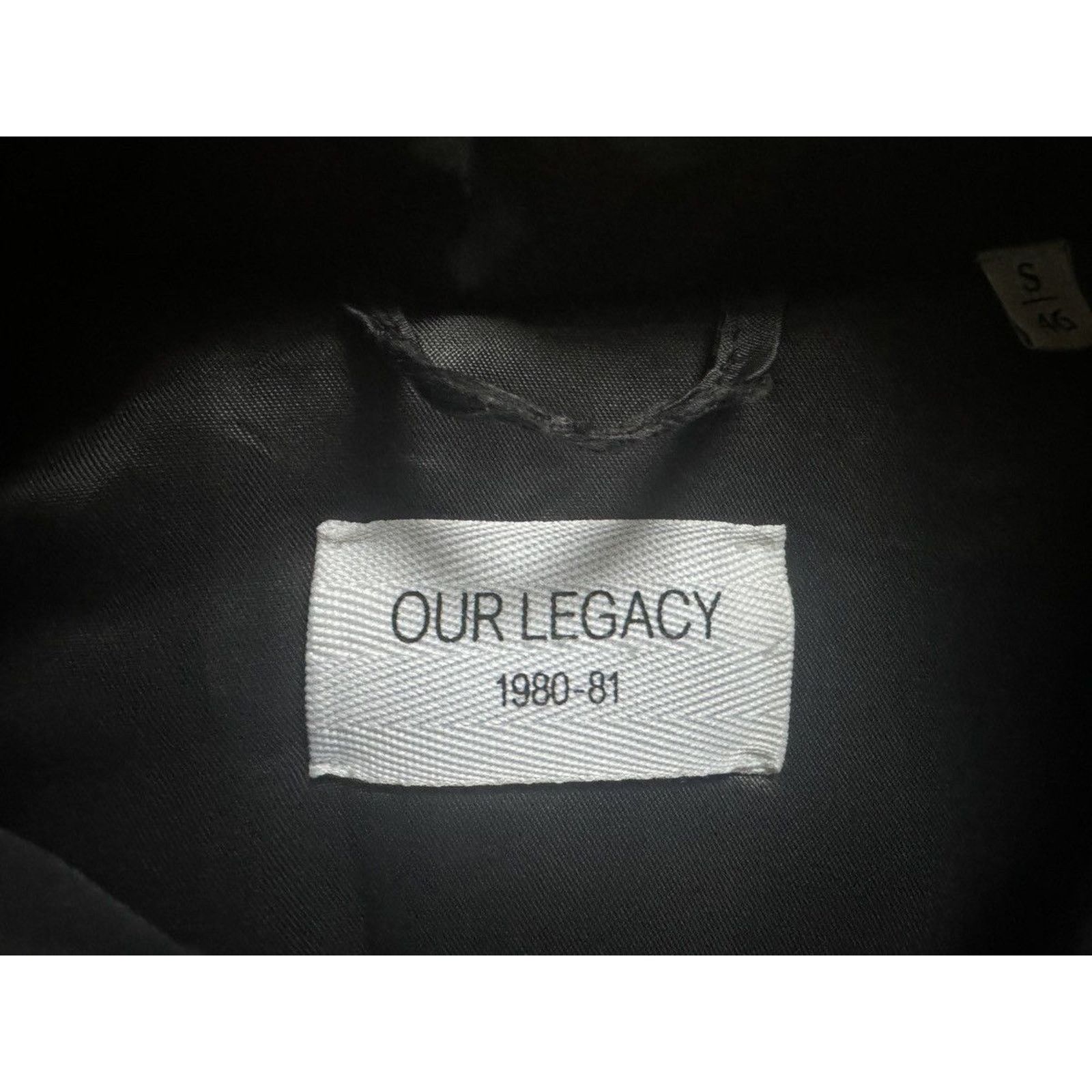 Our Legacy Vintage Our Legacy 1980-81 Bedsheet Coat Navy Jacket Size US S / EU 44-46 / 1 - 9 Thumbnail