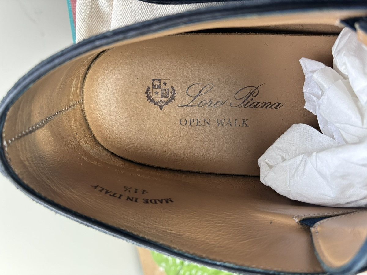 Loro Piana Loro piana navy open walk uk 7.5 eu 41.5 Size US 8.5 / EU 41-42 - 3 Thumbnail