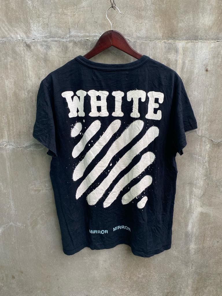 Off-White SS17 Mirrors Spray Paint Tee Size US XS / EU 42 / 0 - 1 Thumbnail
