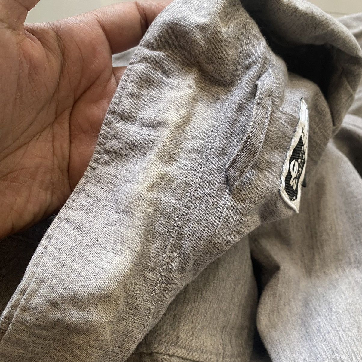 Engineered Garments gray cotton blazer + cotton waist Size US M / EU 48-50 / 2 - 16 Thumbnail