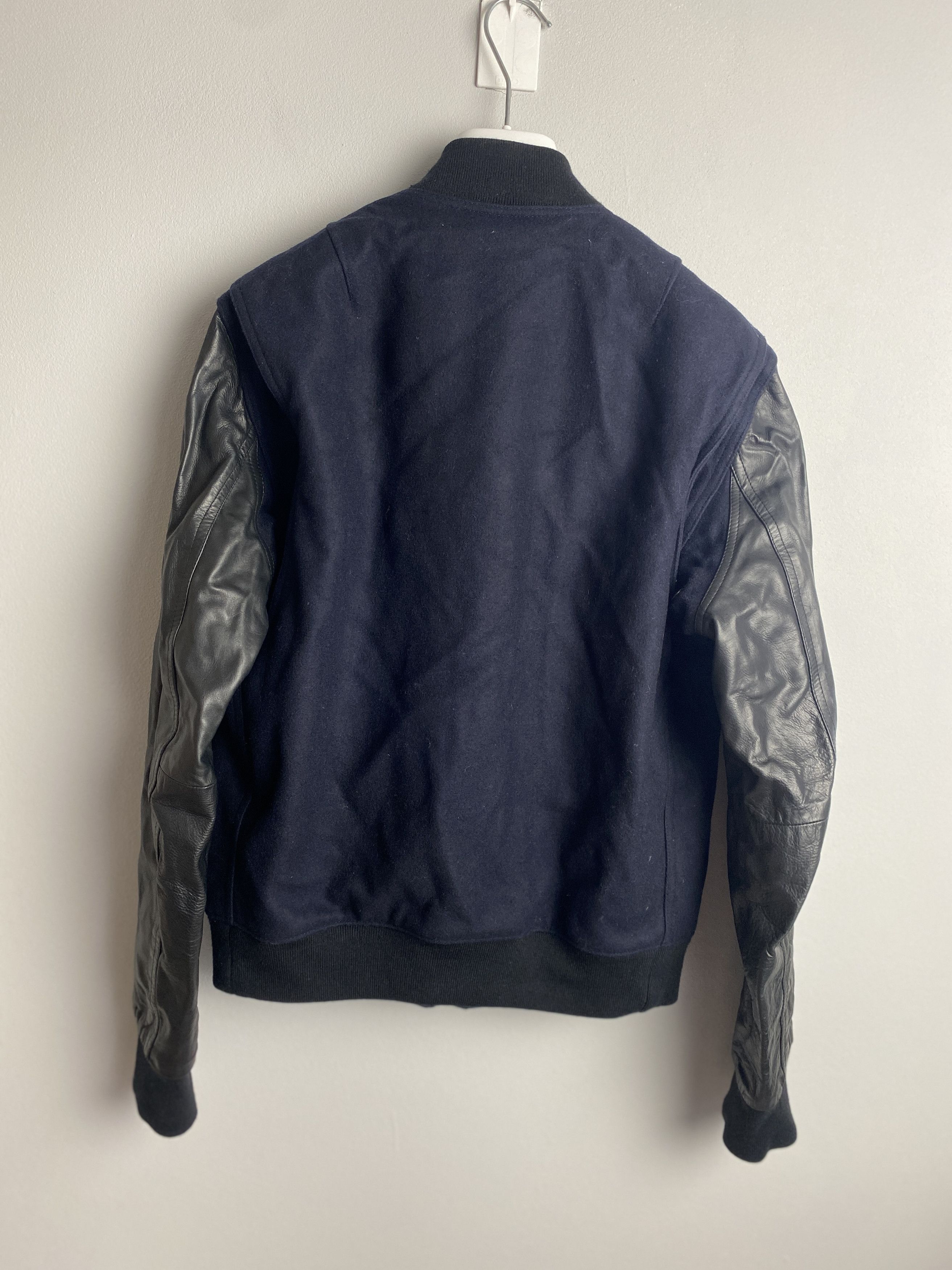 Rag & Bone Rag & Bone calf leather wool varsity jacket bomber Size S / US 4 / IT 40 - 5 Thumbnail