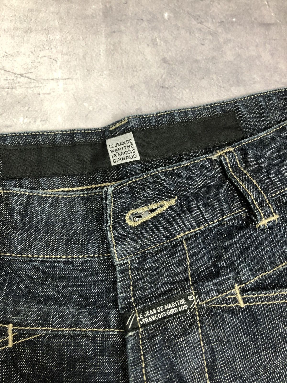 Marithe + Francois Girbaud × Vintage MARITHE FRANCOIS GIRBAUD DOUBLE KNEE WOMEN Size 32" / US 10 / IT 46 - 8 Thumbnail