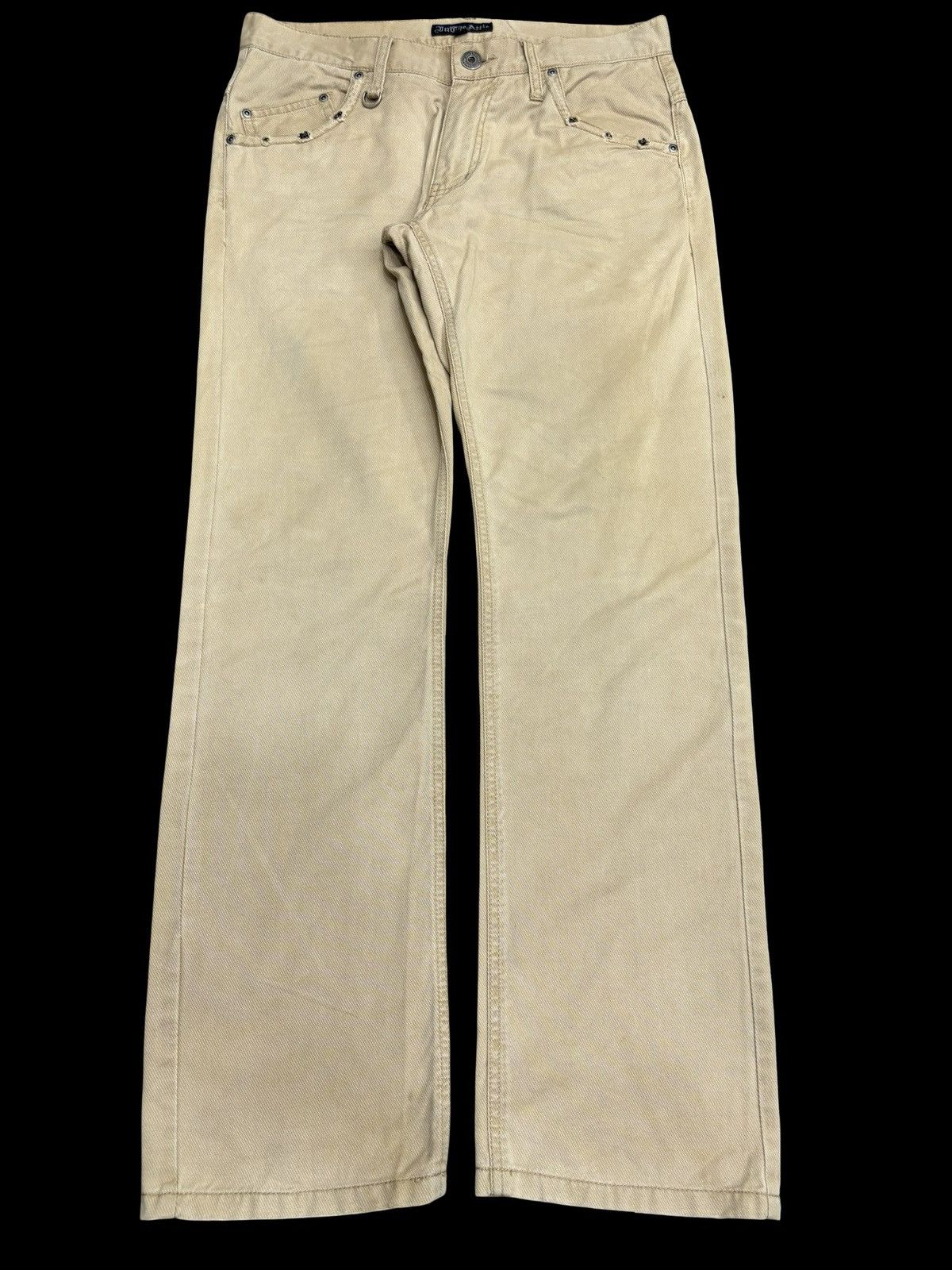 In The Attic 💥Minimalist💥In The Attic Chain Style Straight Denim F487 Size US 33 - 1 Thumbnail
