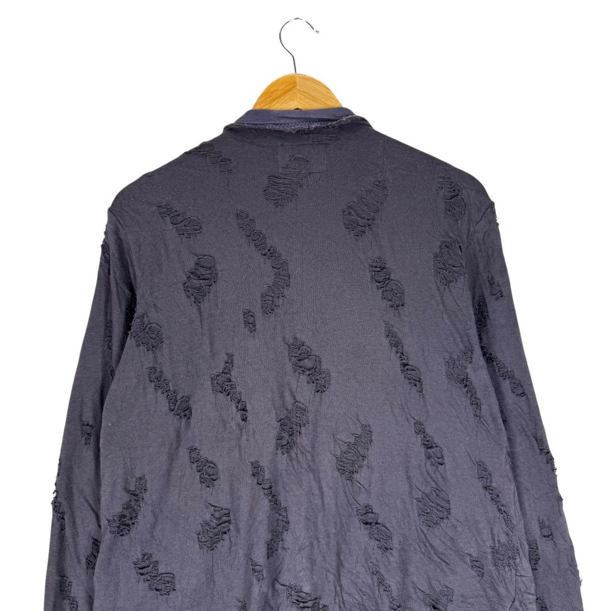 If Six Was Nine ☀️HIBECK JAPAN DISTRESS CARDIGAN LIKE NUMBER NINE Size US M / EU 48-50 / 2 - 10 Thumbnail