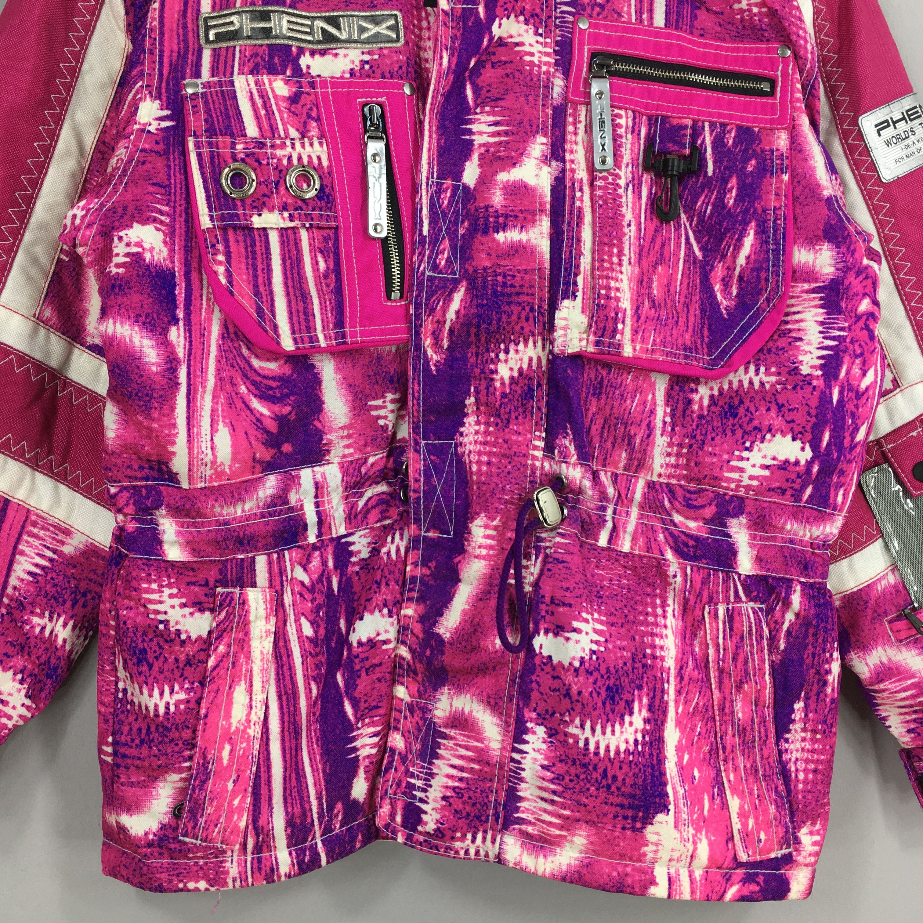 Phenix Vintage Phenix Pink Ski Wear Hoodie Jacket Medium Size US M / EU 48-50 / 2 - 3 Thumbnail
