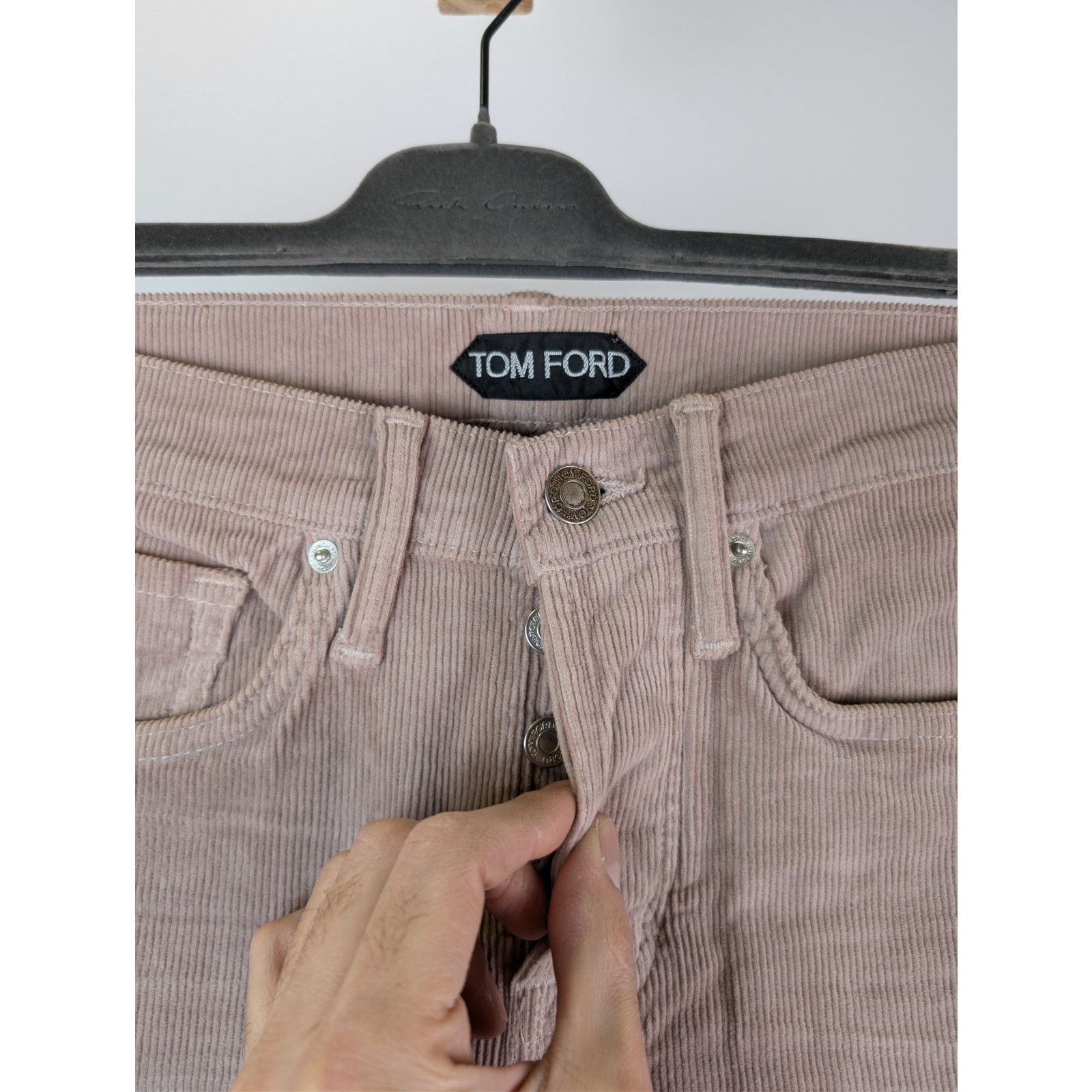 Tom Ford o1rshd1 Slim Jeans in Light Rose Size US 29 - 7 Thumbnail