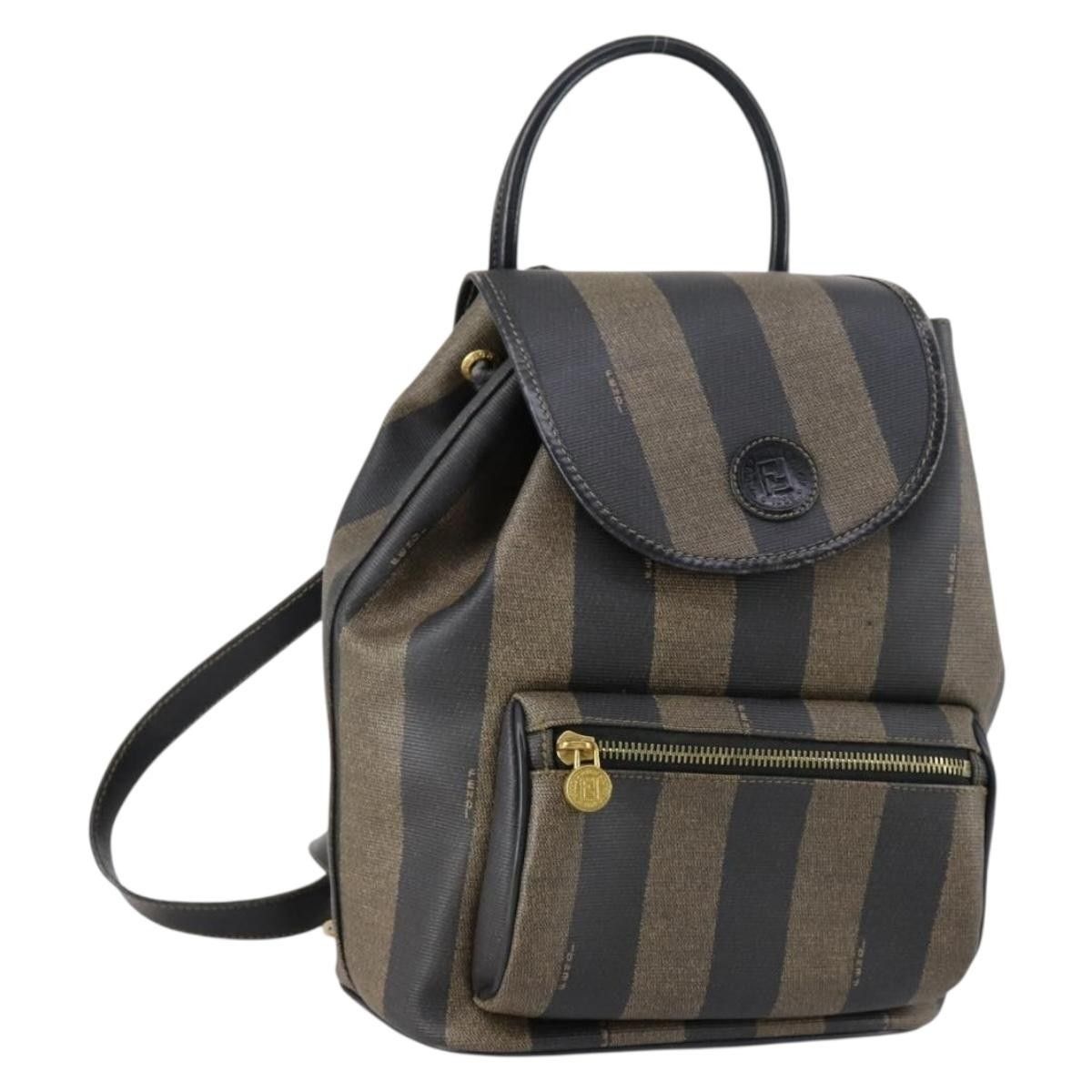 Fendi Fendi Pequin Front Pocket Coated Canvas Size ONE SIZE - 1 Thumbnail