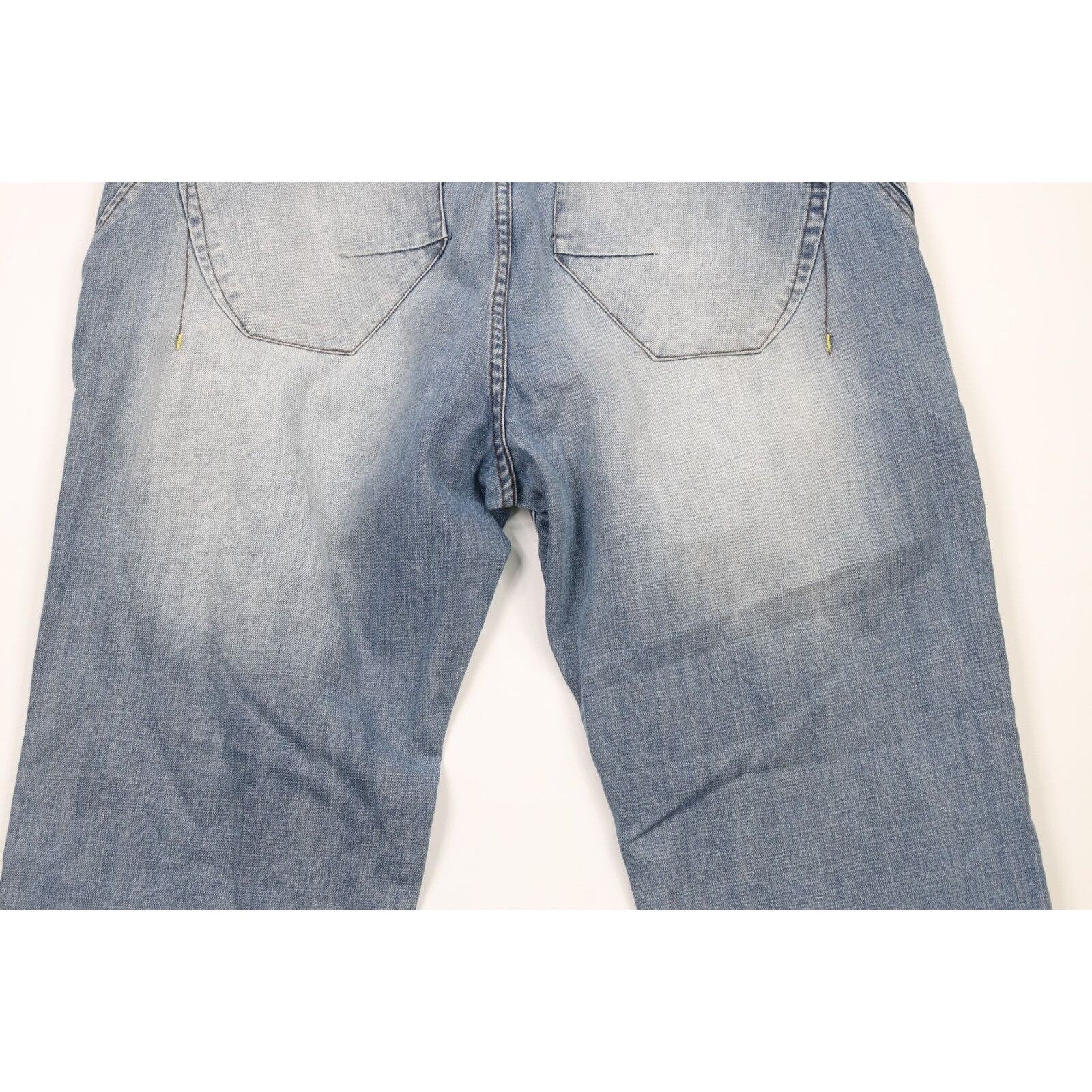 Akademiks × Vintage Vintage Streetwear Distressed Baggy Loose Fit Wide Leg Jeans Size US 42 / EU 58 - 9 Thumbnail