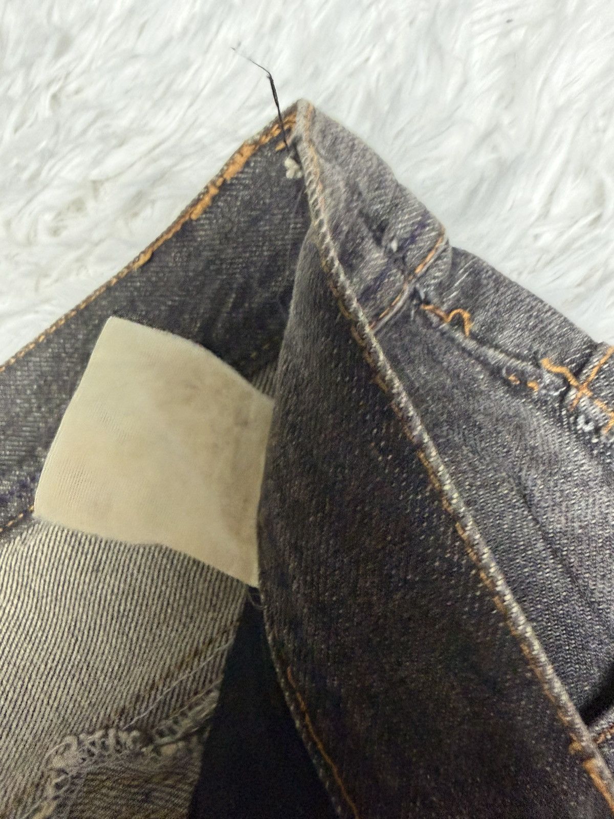 If Six Was Nine 00s Japanese brand fringe flared jeans Size US 32 / EU 48 - 5 Thumbnail