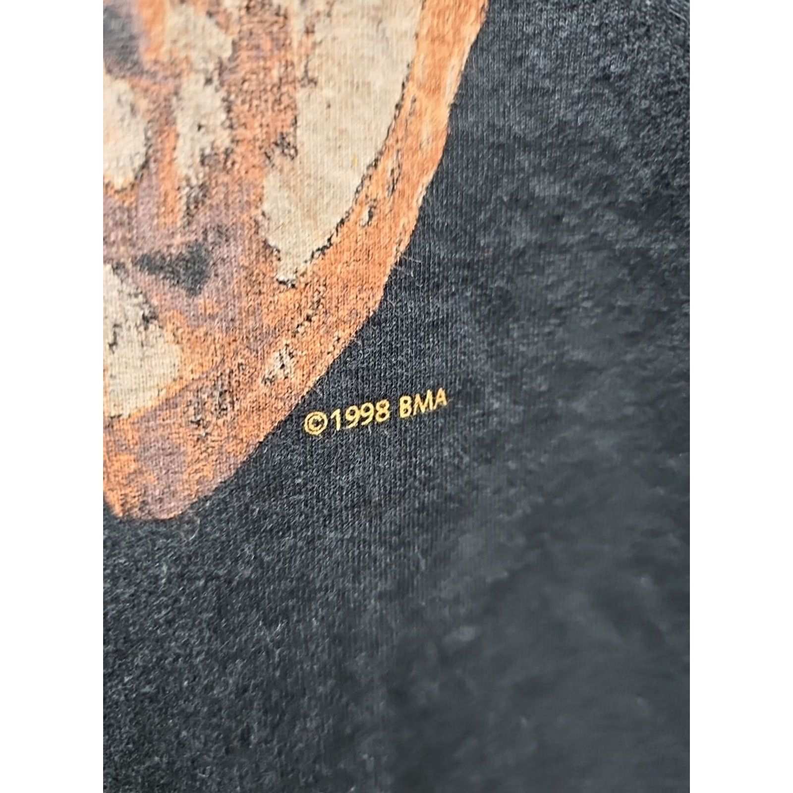 ESPIRIT VINTAGE The Spirit of Africa Brooklyn New York City Museum Exhibition T-Shirt Mens S Black 90s Spirit Shirt Video Holes Great New York City 90s Size US S / EU 44-46 / 1 - 3 Thumbnail