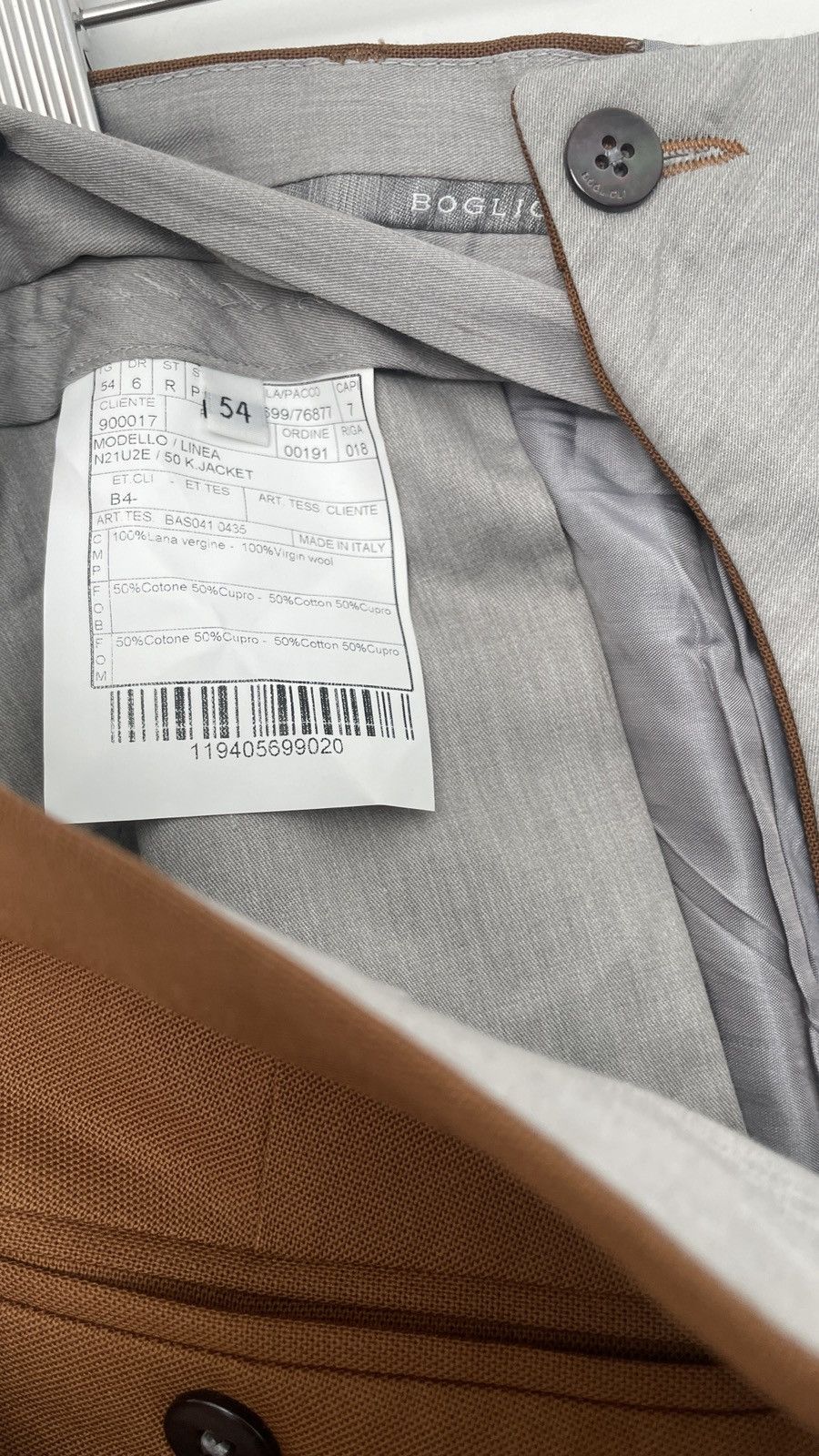 Boglioli Boglioli Wool Pants Size US 44 / EU 60 - 6 Thumbnail