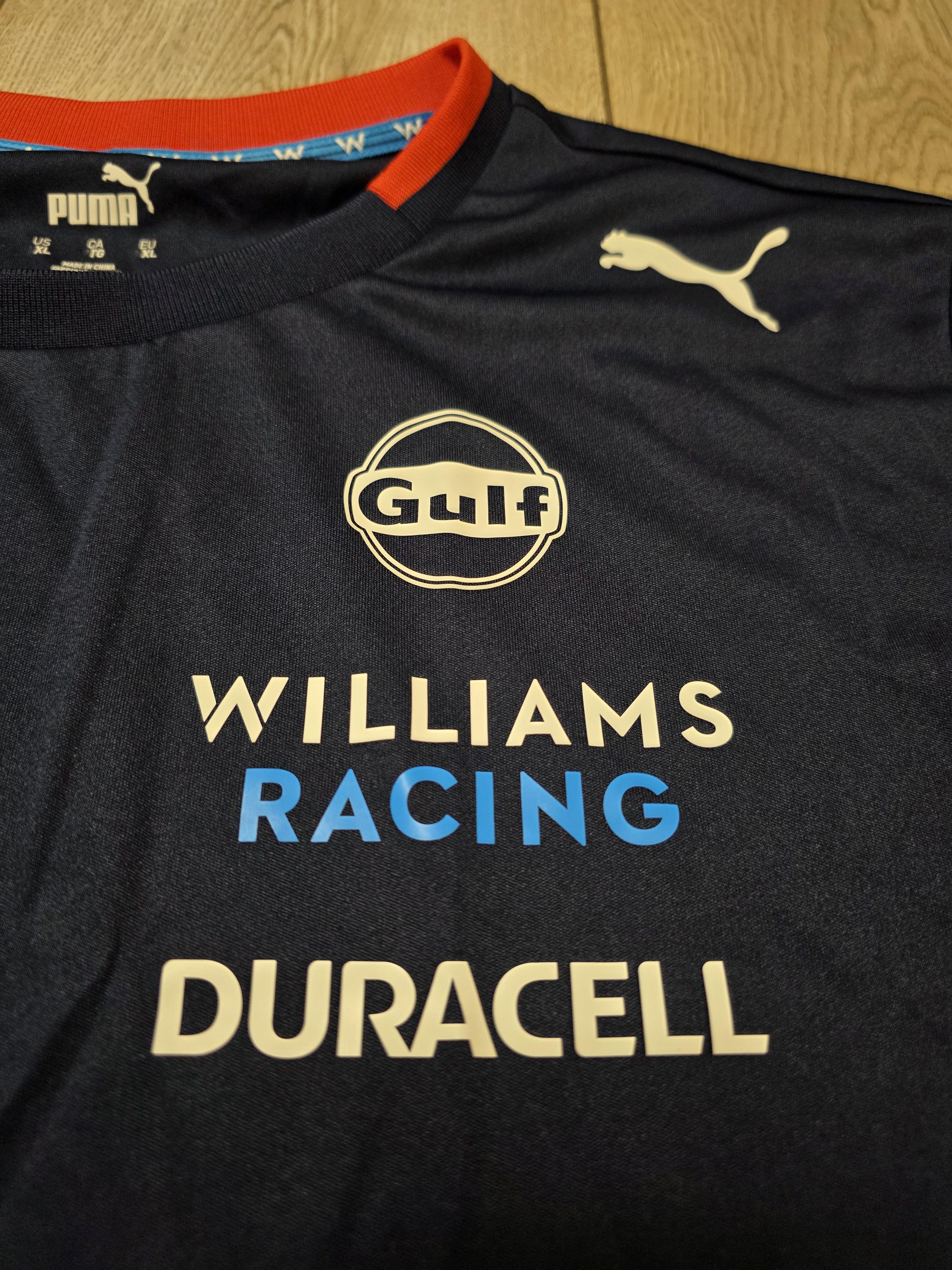 Formula 1 WILLIAMS RACING SHIRT AMG JERSEY F1 TEAM OFFCIAL JERSEY Size US XXL / EU 58 / 5 - 4 Thumbnail