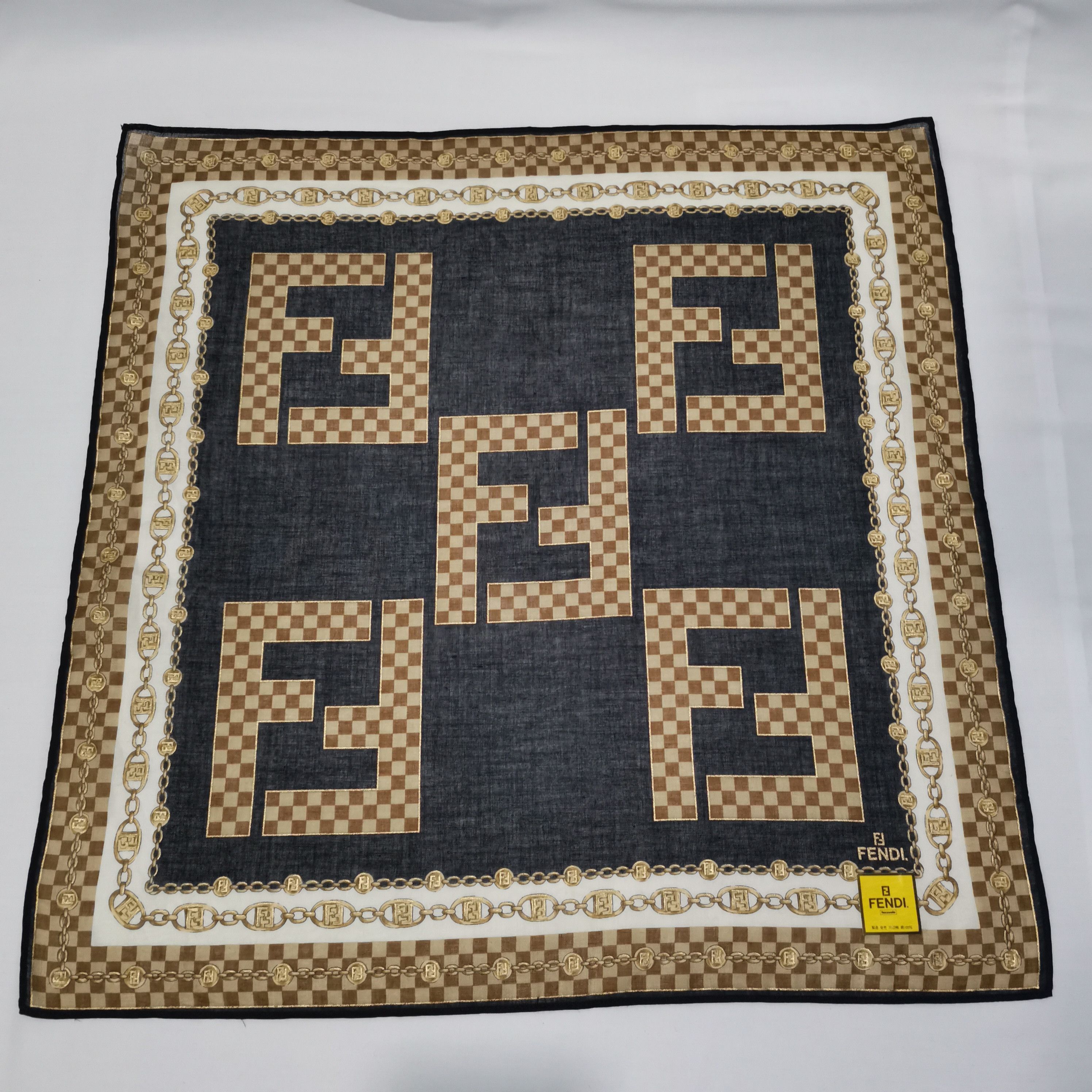 Fendi FENDI HANDKERCHIEF/ BANDANA/ SCARF Size ONE SIZE - 3 Thumbnail