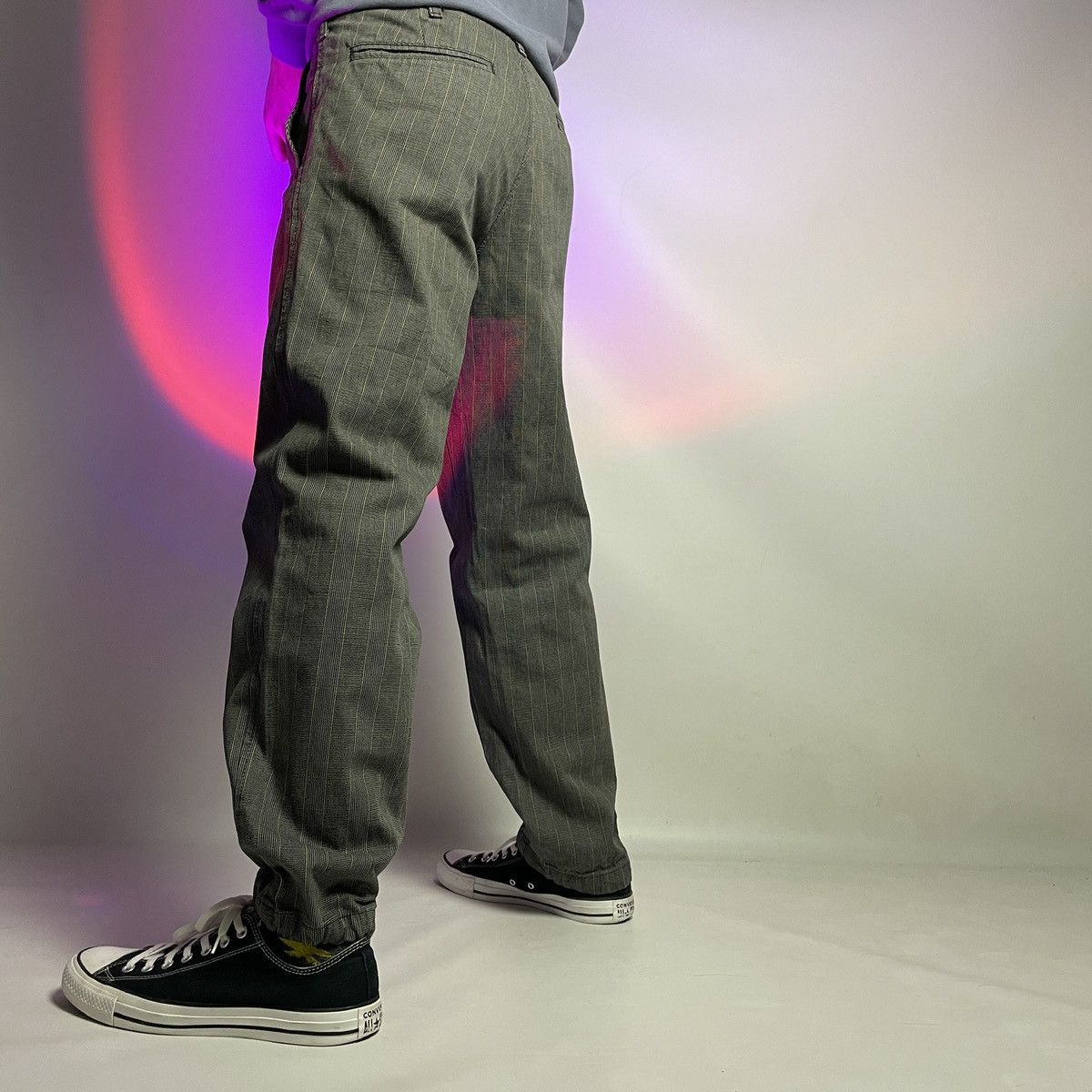 Carhartt × Vintage 🛠️VINTAGE🛠️ Carhartt Striped Presenter Pants straight fit Size US 32 / EU 48 - 20 Thumbnail