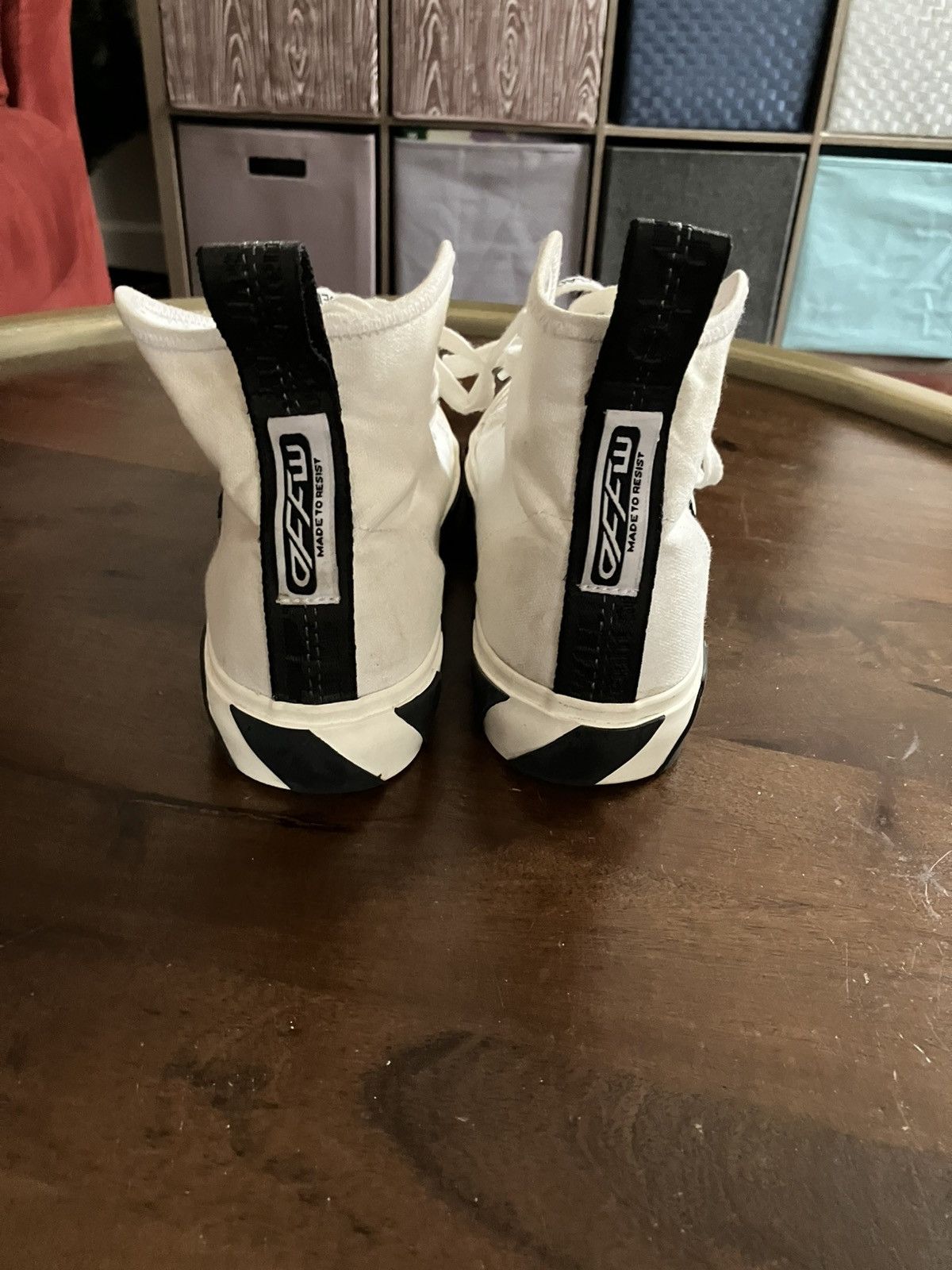 Off-White Off-White Mid Top Vulcanized Men’s Shoes Size 41/8 Size US 8 / EU 41 - 5 Thumbnail