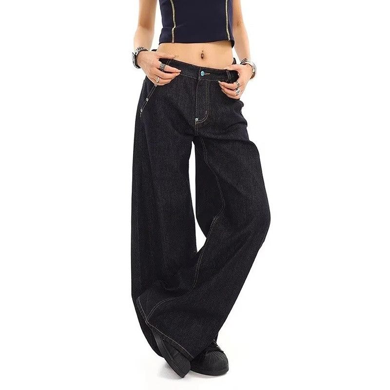 Japanese Brand Wide Leg Loose Denim Size 30" / US 8 / IT 44 - 3 Thumbnail