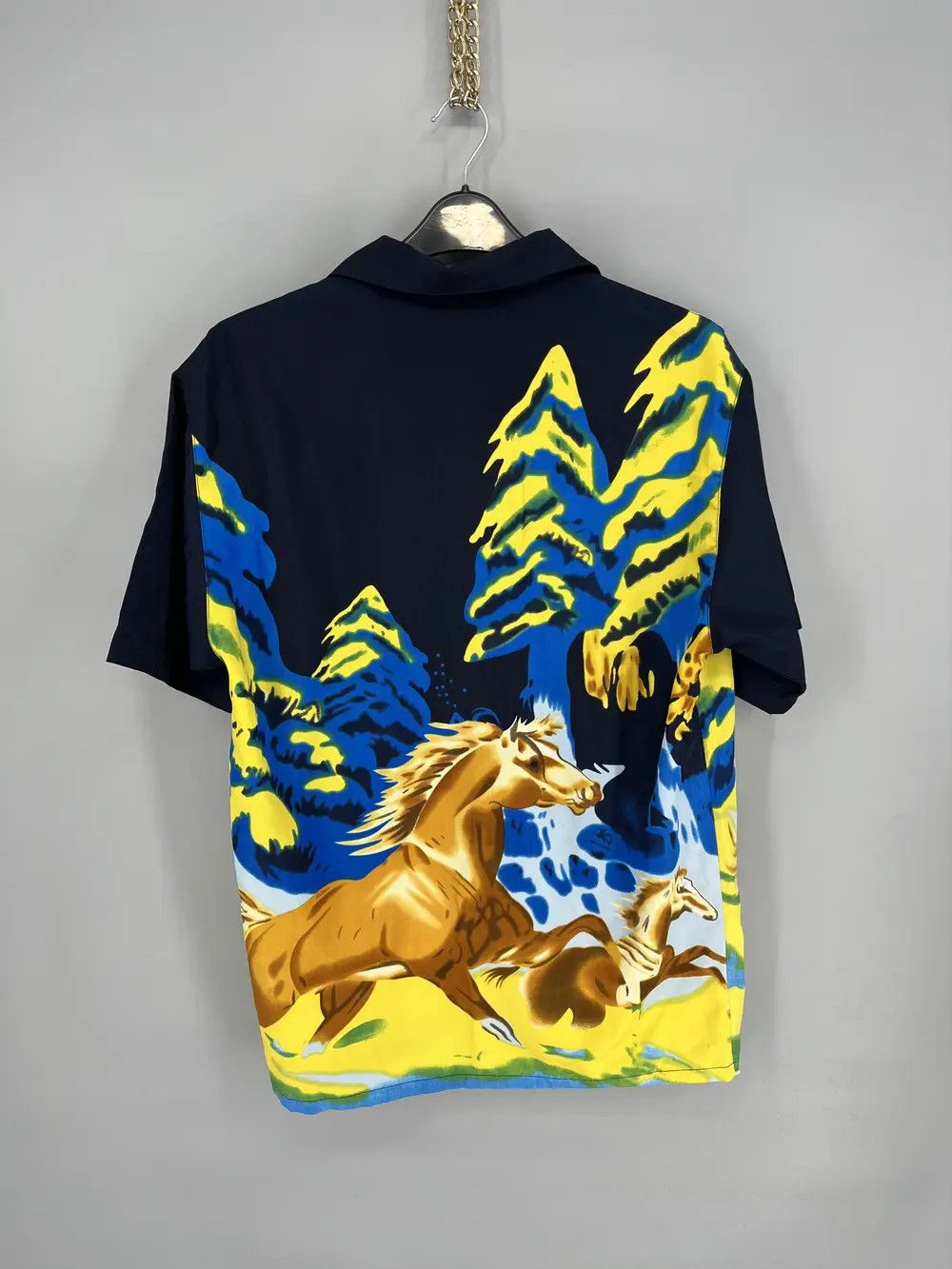 Vintage Vintage Y2K 80's Hawaiian Horse Shirt XLarge Size US XL / EU 56 / 4 - 8 Thumbnail