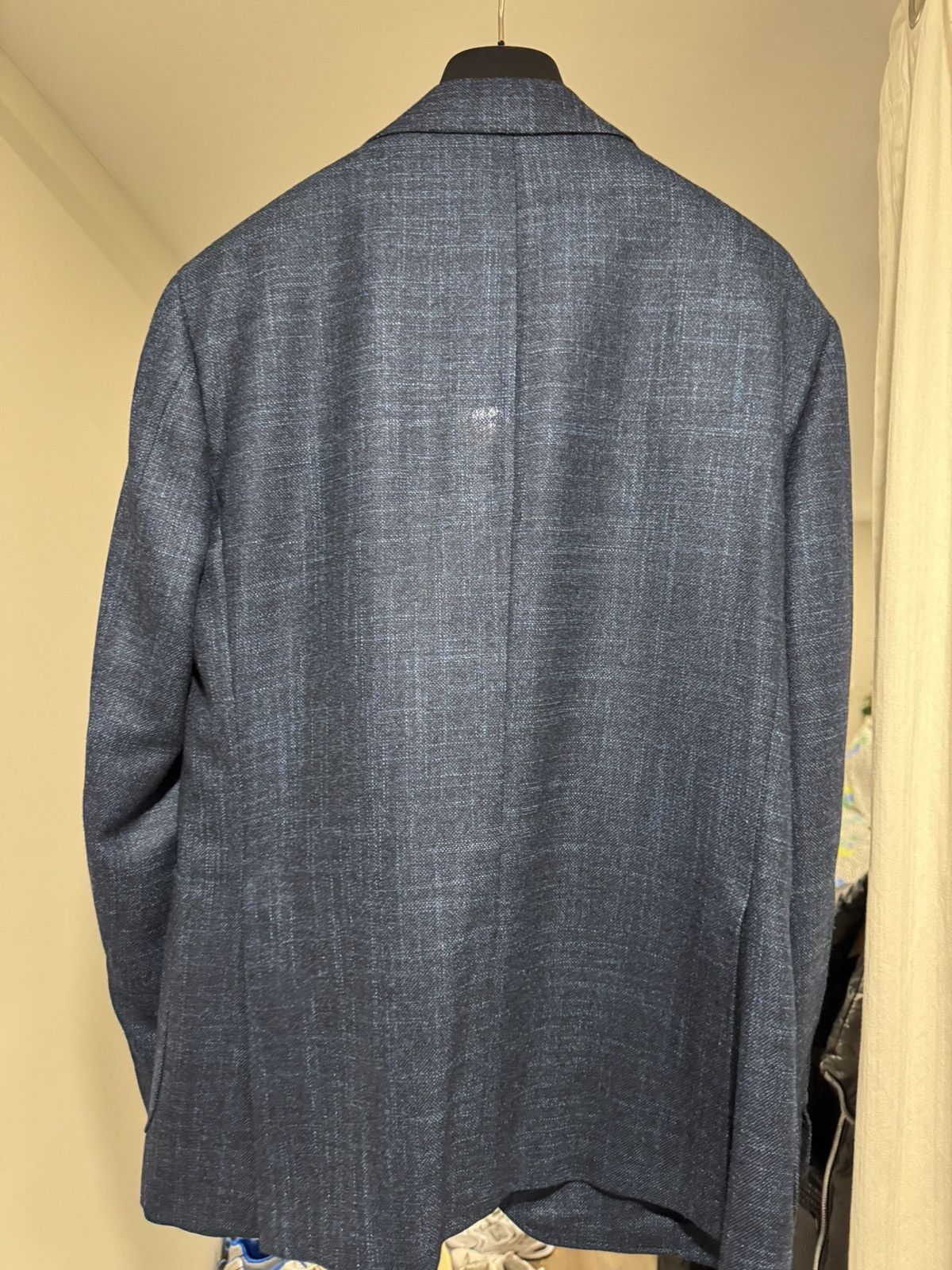 Canali Canali KEI navy + blues weave sports jacket Size 40R - 4 Thumbnail