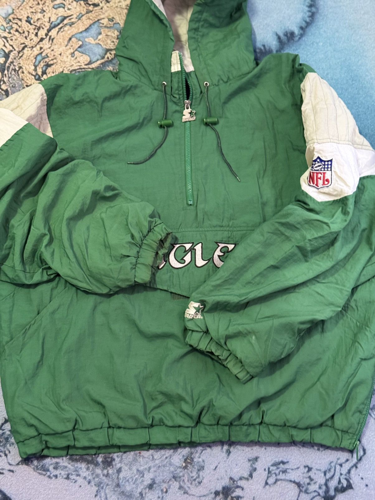Starter Vintage Starter Philadelphia Eagles Jacket Size US XL / EU 56 / 4 - 8 Thumbnail