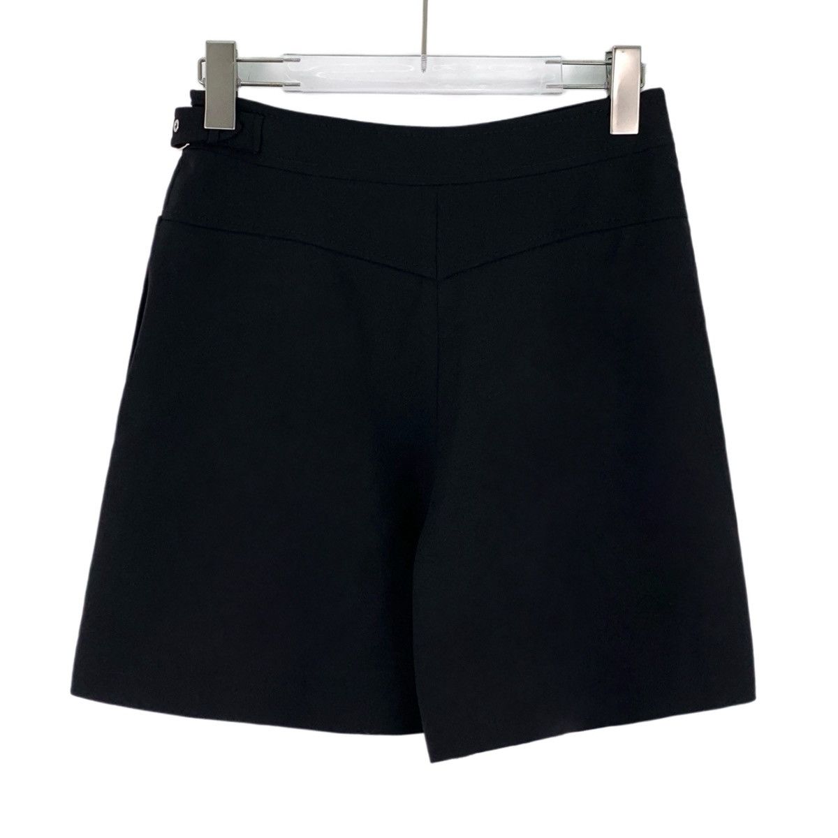 Hermes Hermes Black Buckle Detail Casual Shorts K26WX Size 25" / US 0 / IT 36 - 2 Thumbnail