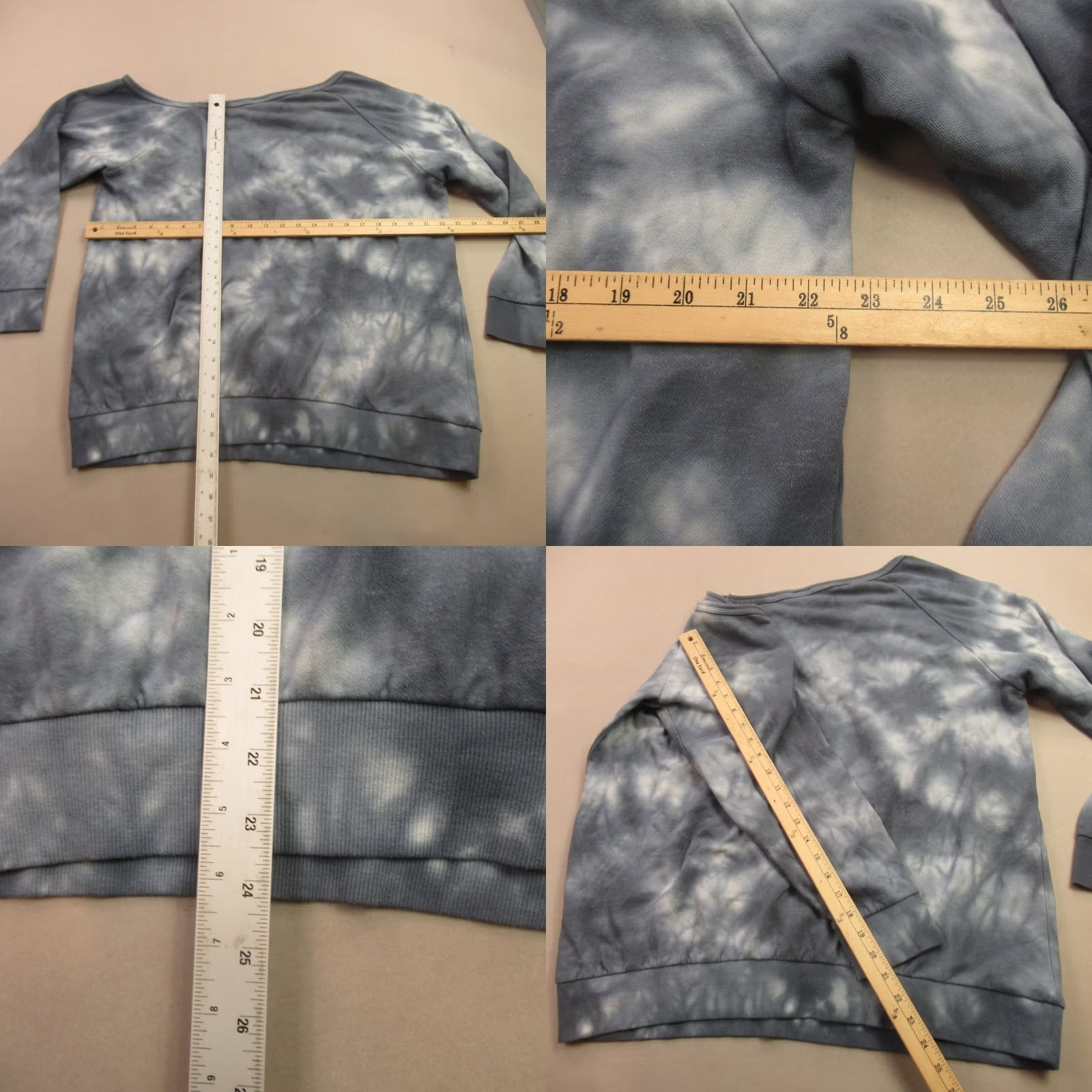 Torrid Torrid Shirt 2 Blue Crew Neck Pullover Long Sleeve Casual Lightweight Womens Size XS / US 0-2 / IT 36-38 - 8 Thumbnail