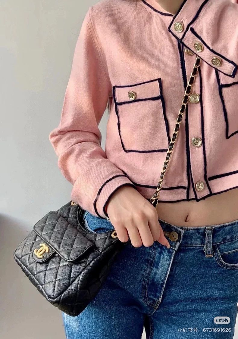 Chanel Chanel 21s pink cartoon cardigan coat Size XS / US 0-2 / IT 36-38 - 5 Thumbnail